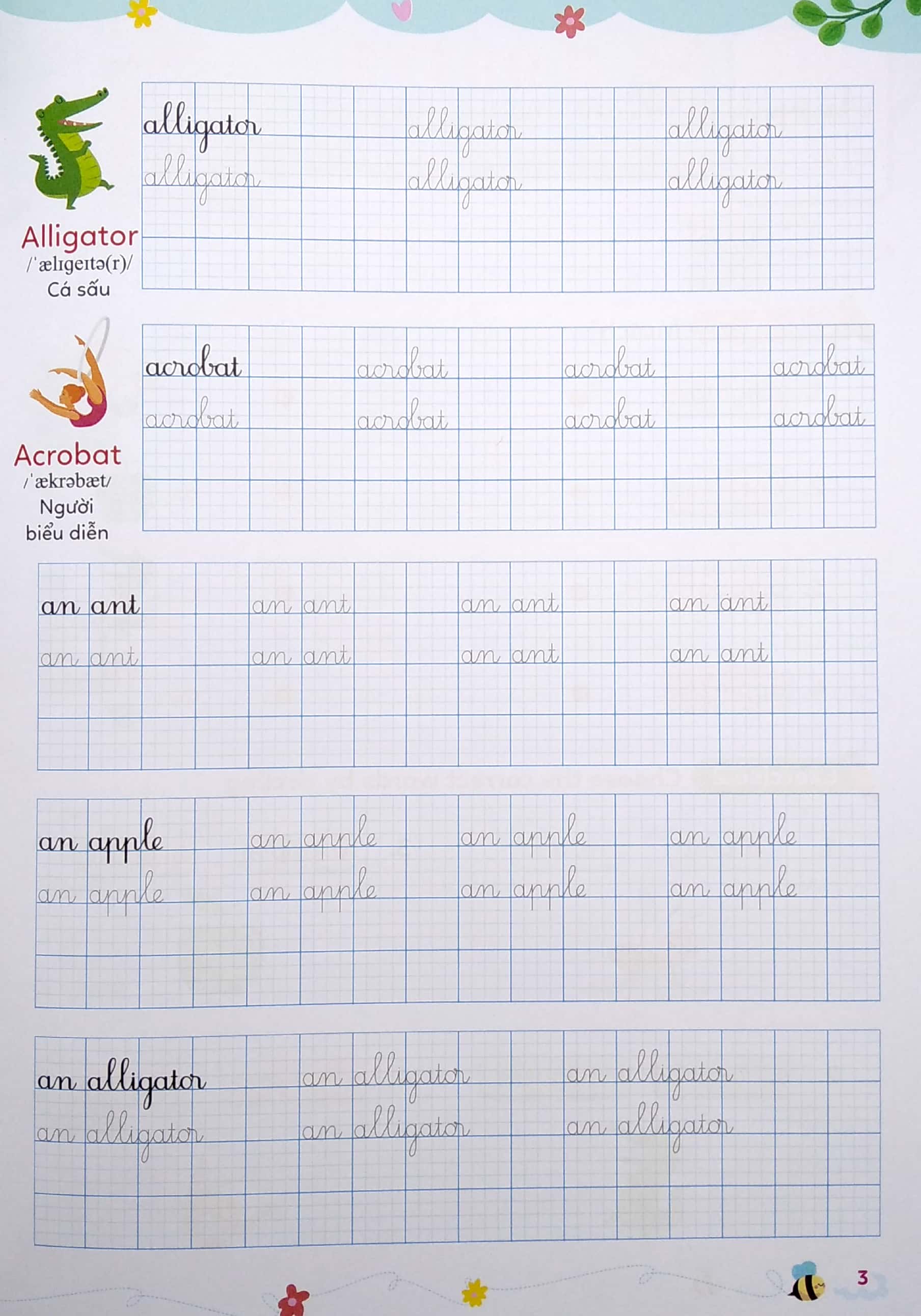 luyện viết chữ đẹp tiếng anh - my phonics grade 1 - Ảnh 4