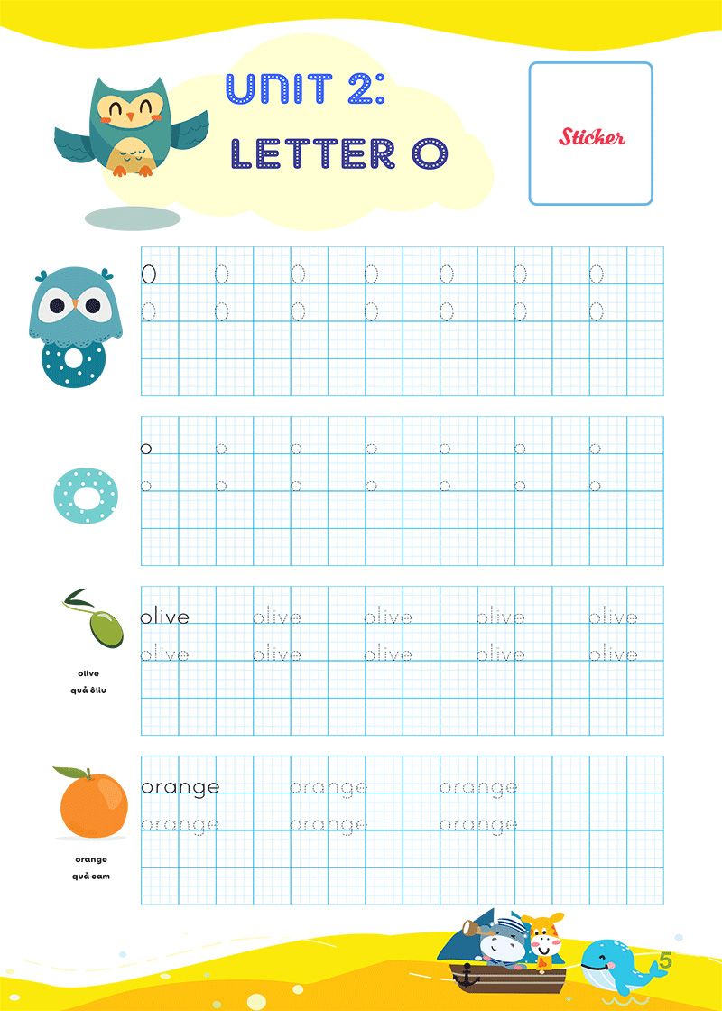 luyện viết chữ nhớ từ vựng - english writing my phonics grade 2 - Ảnh 6