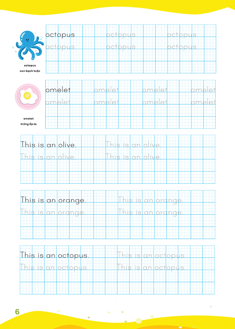 luyện viết chữ nhớ từ vựng - english writing my phonics grade 2 - Ảnh 7