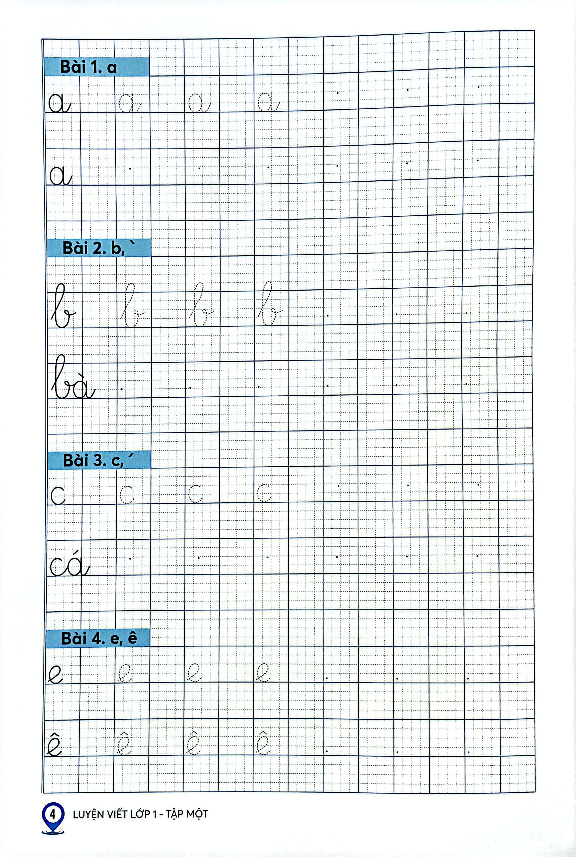 luyện viết lớp 1 - tập 1 (kết nối tri thức) - Ảnh 3