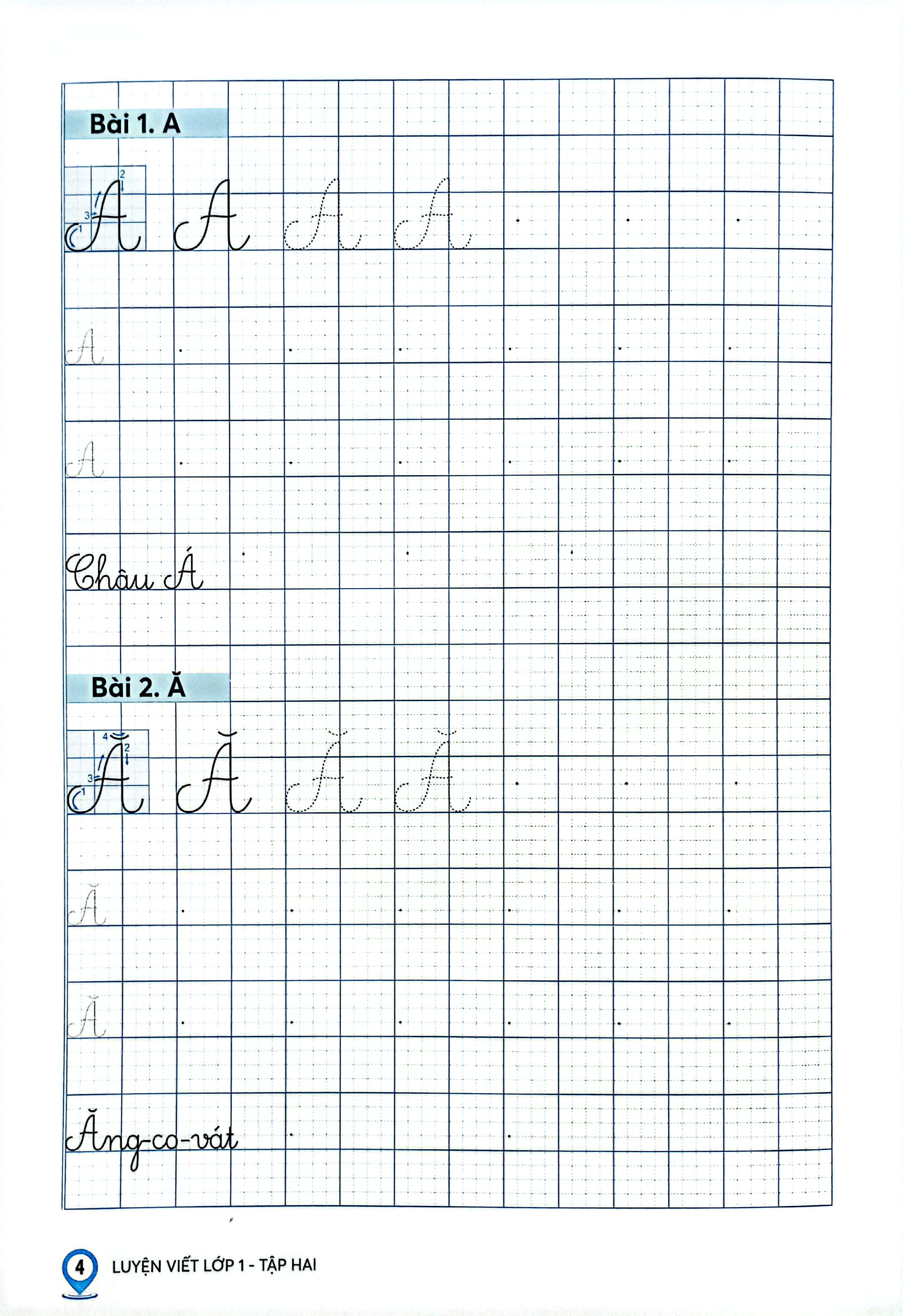 luyện viết lớp 1 - tập 2 (kết nối tri thức) - Ảnh 3