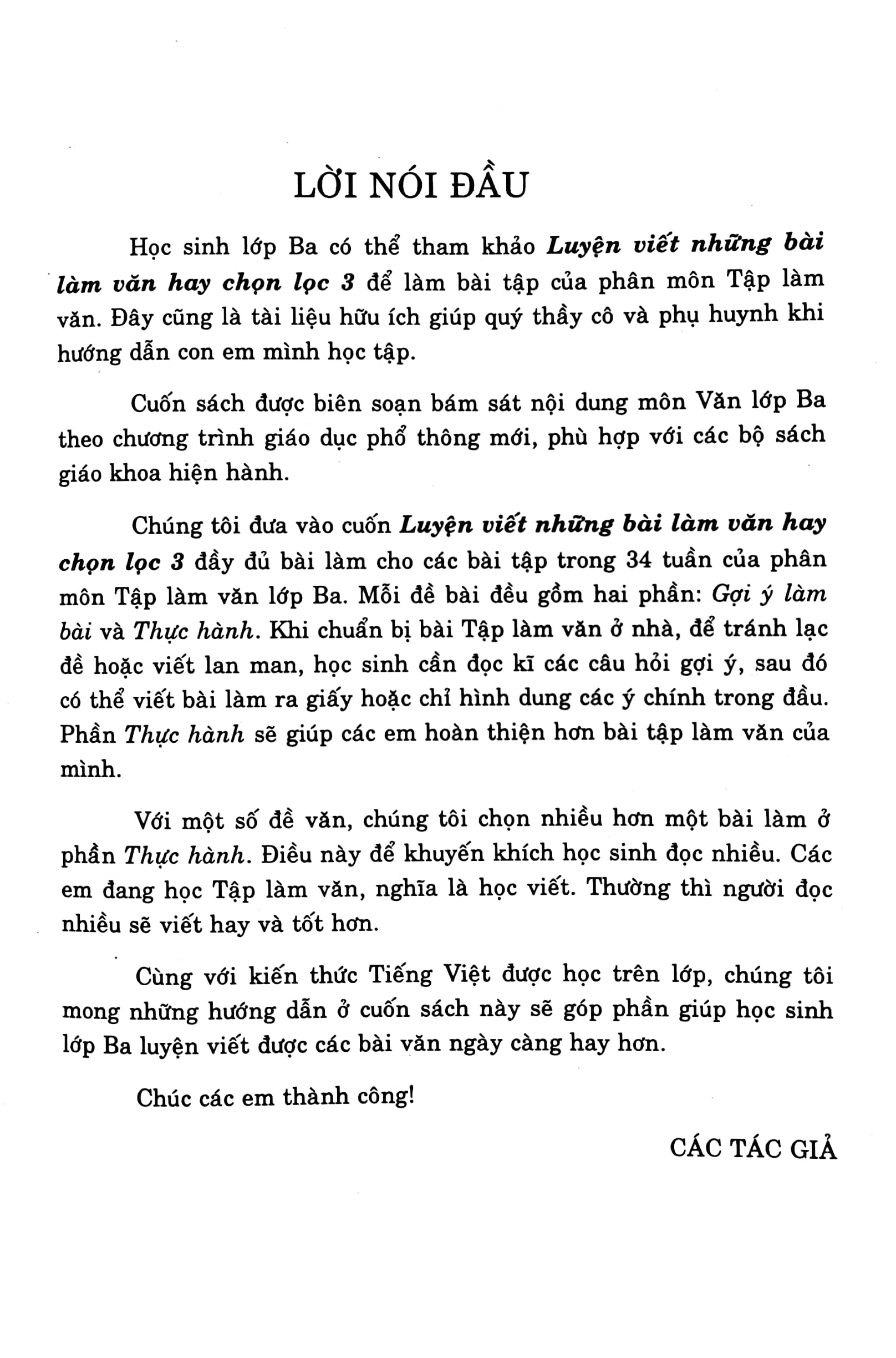 luyện viết những bài làm văn hay chọn lọc 3 (biên soạn theo chương trinh gdpt mới) (dùng chung cho các bộ sgk hiện hành) - Ảnh 4
