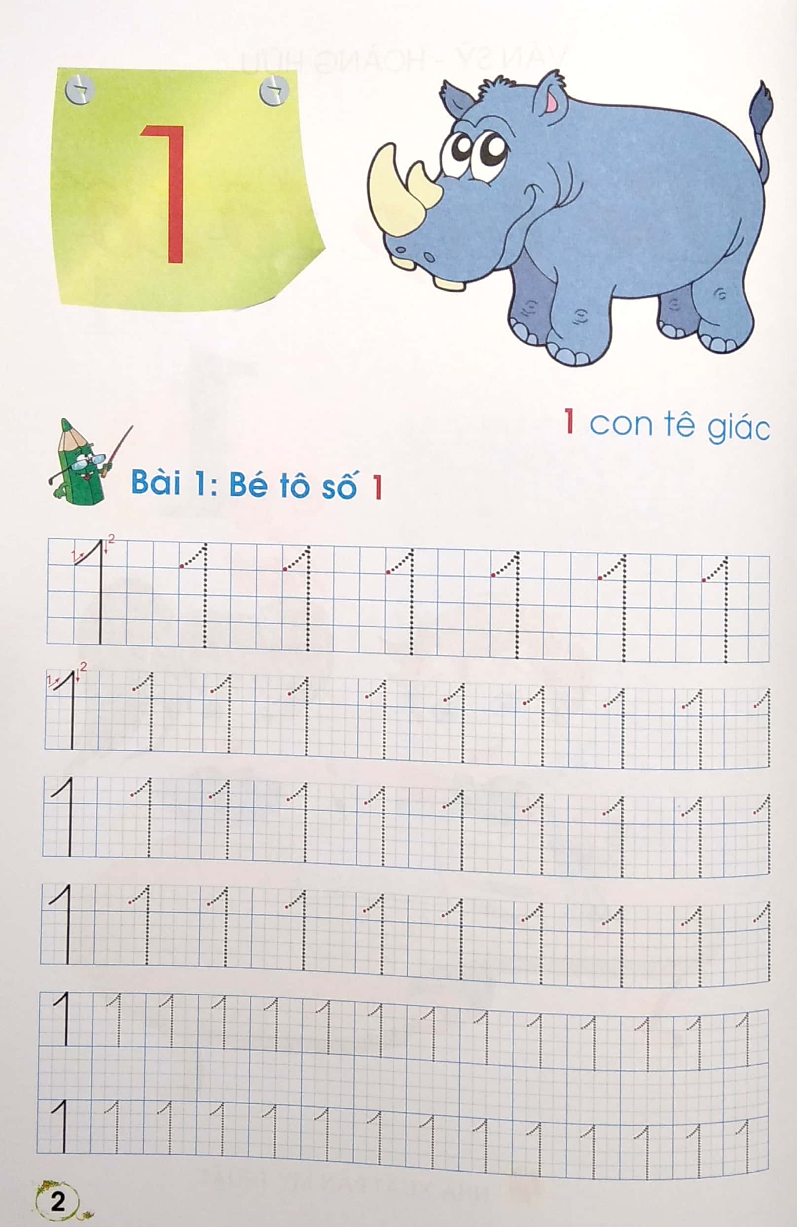 luyện viết theo mẫu chữ mới: bé tập tô số - lớp 1 - Ảnh 3