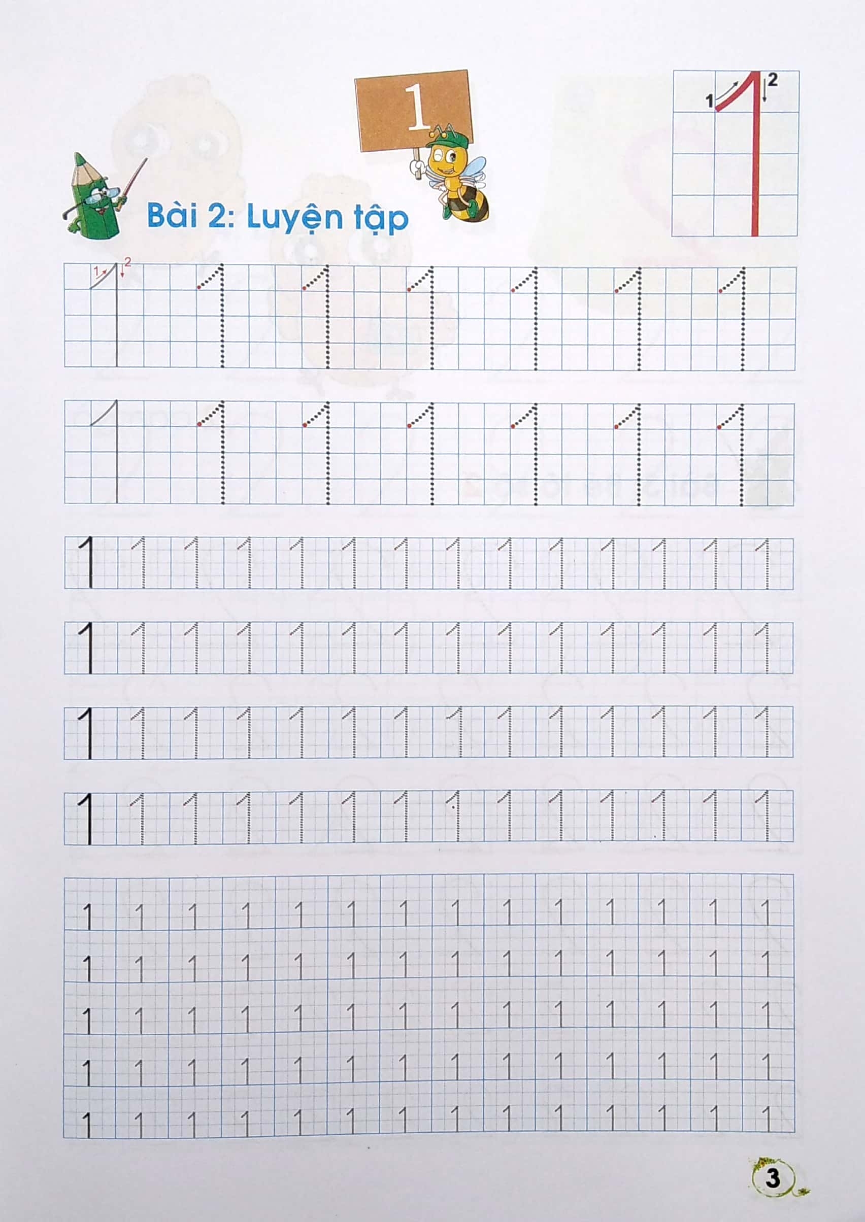 luyện viết theo mẫu chữ mới: bé tập tô số - lớp 1 - Ảnh 4