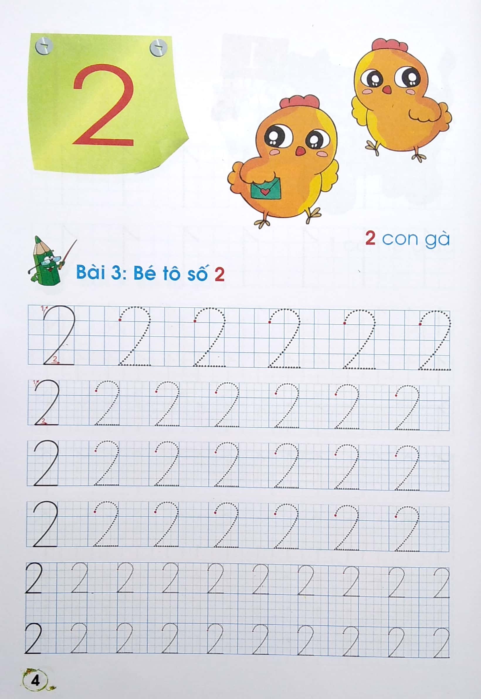 luyện viết theo mẫu chữ mới: bé tập tô số - lớp 1 - Ảnh 5