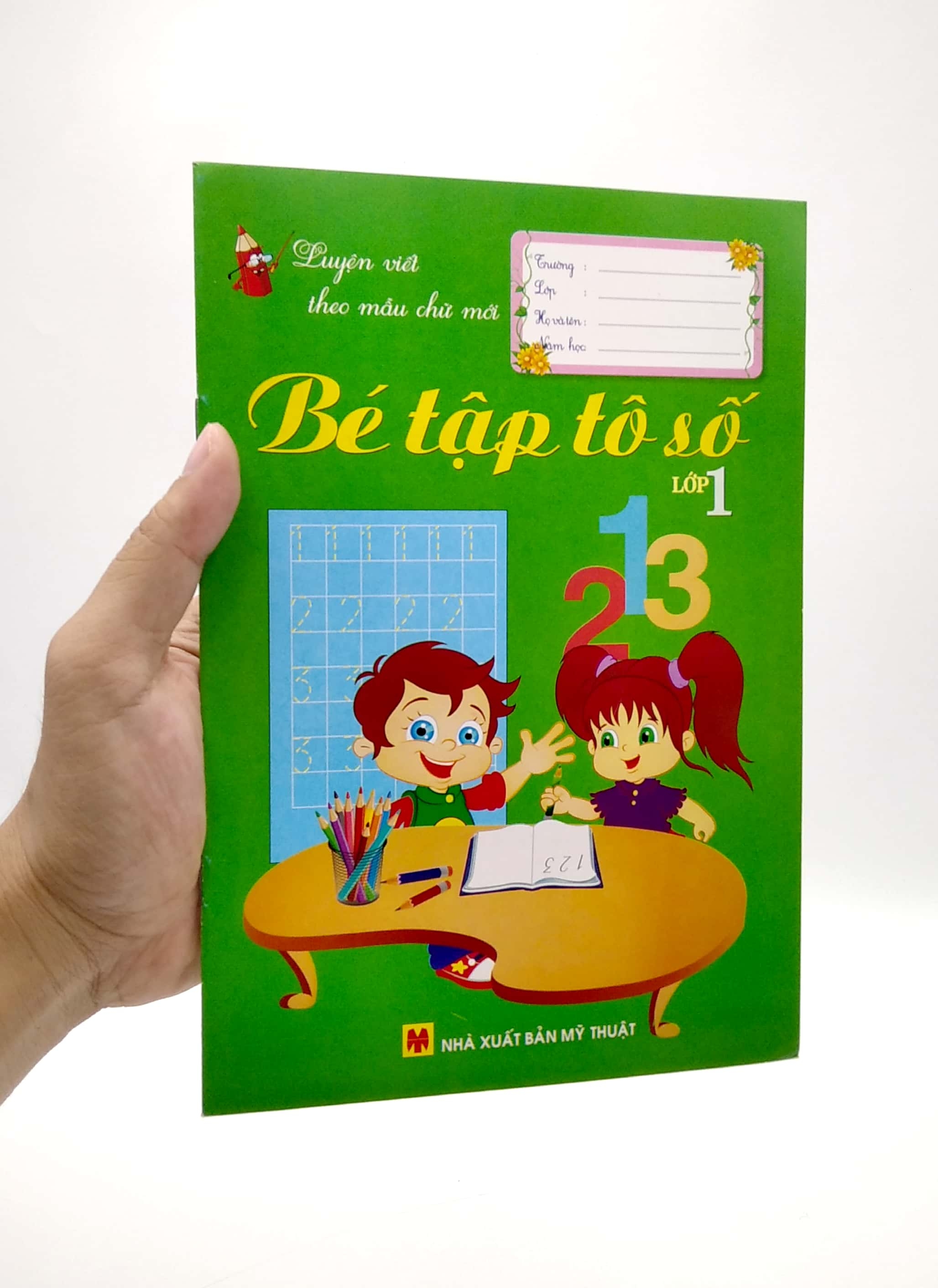 luyện viết theo mẫu chữ mới: bé tập tô số - lớp 1 - Ảnh 7