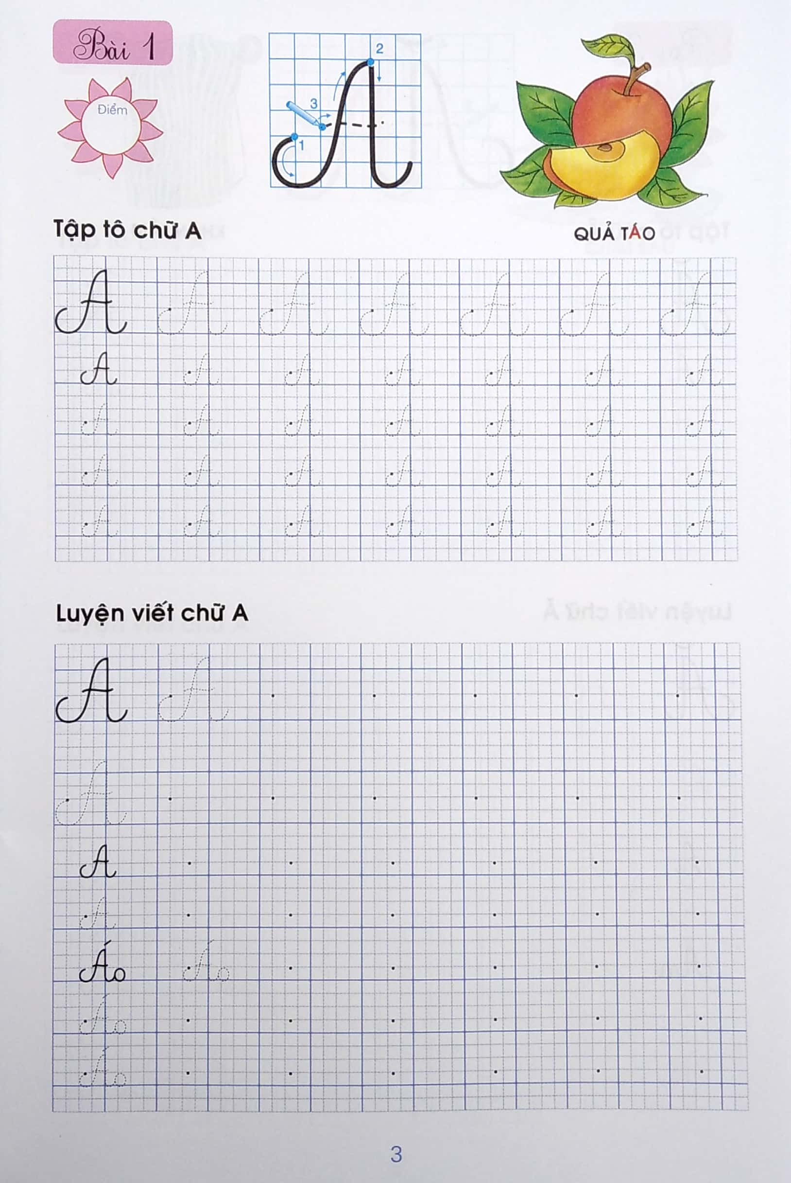 luyện viết theo mẫu chữ mới - tô chữ hoa - lớp 1 - Ảnh 4