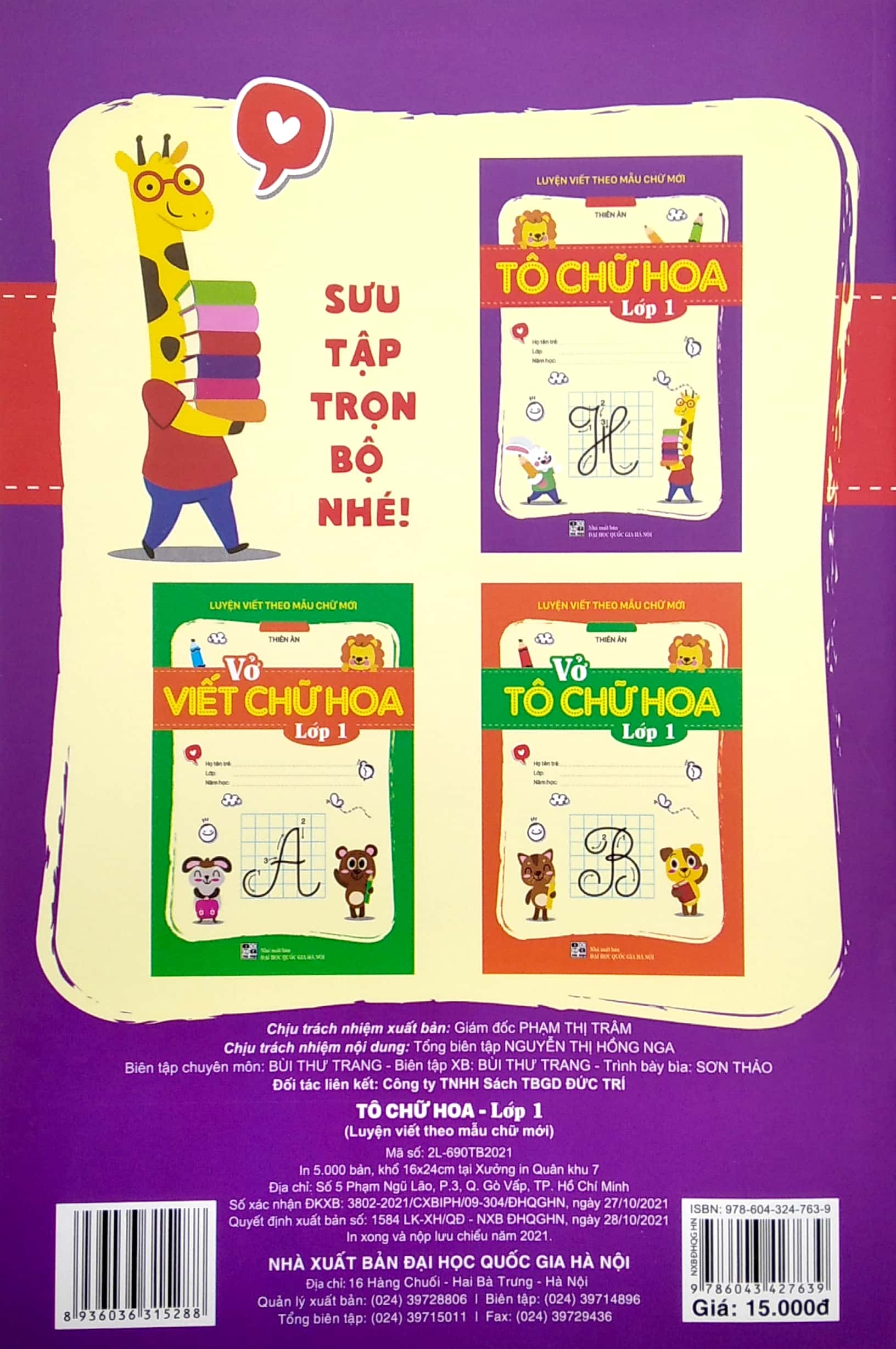 luyện viết theo mẫu chữ mới - tô chữ hoa - lớp 1 - Ảnh 6