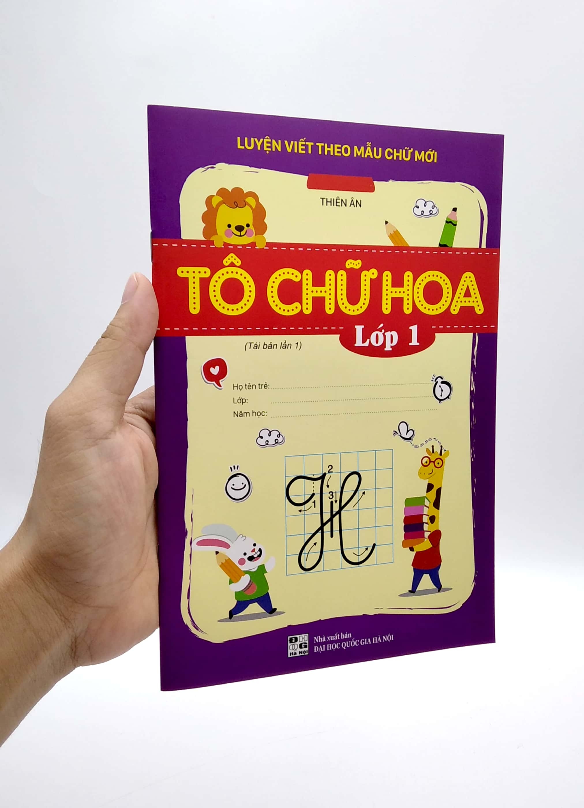 luyện viết theo mẫu chữ mới - tô chữ hoa - lớp 1 - Ảnh 7