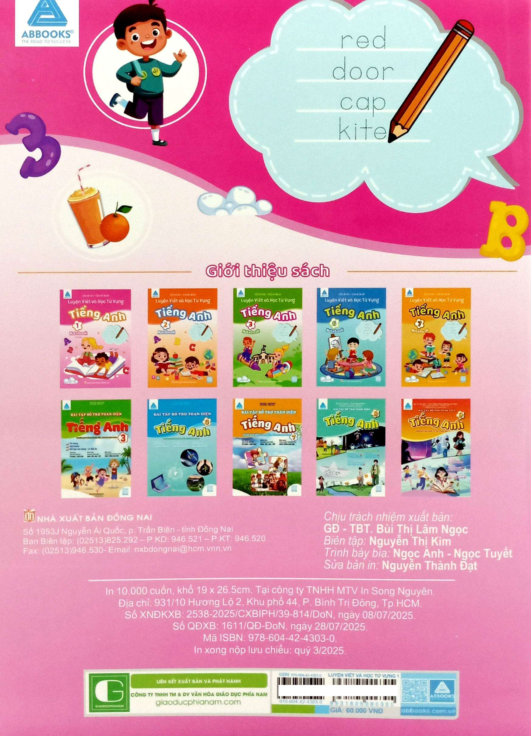 Luyện Viết Và Học Từ Vựng Tiếng Anh 1 - Notebook - Ảnh 6