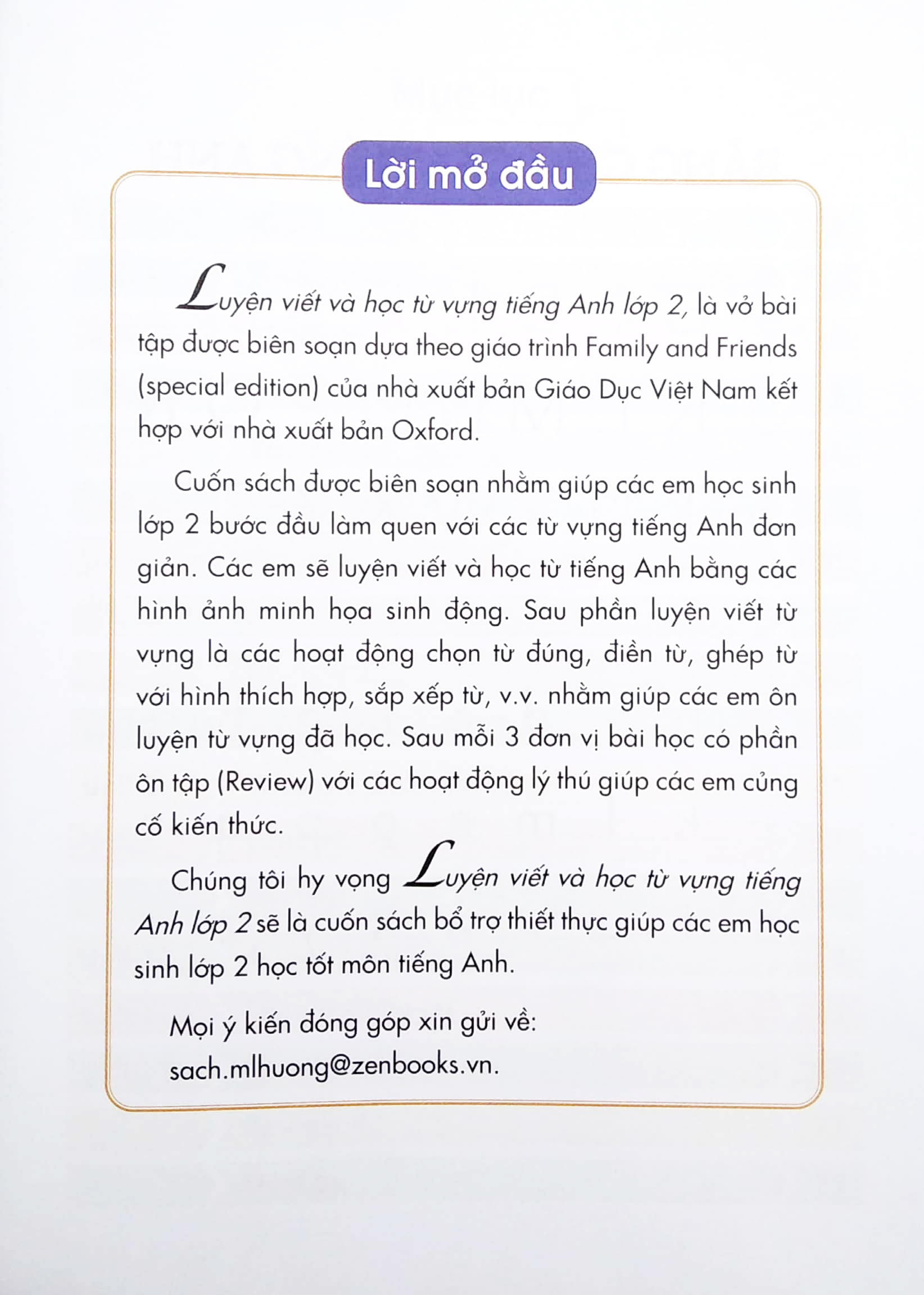 luyện viết và học từ vựng tiếng anh 2 (theo giáo trình family anh friends - special edition) - Ảnh 3