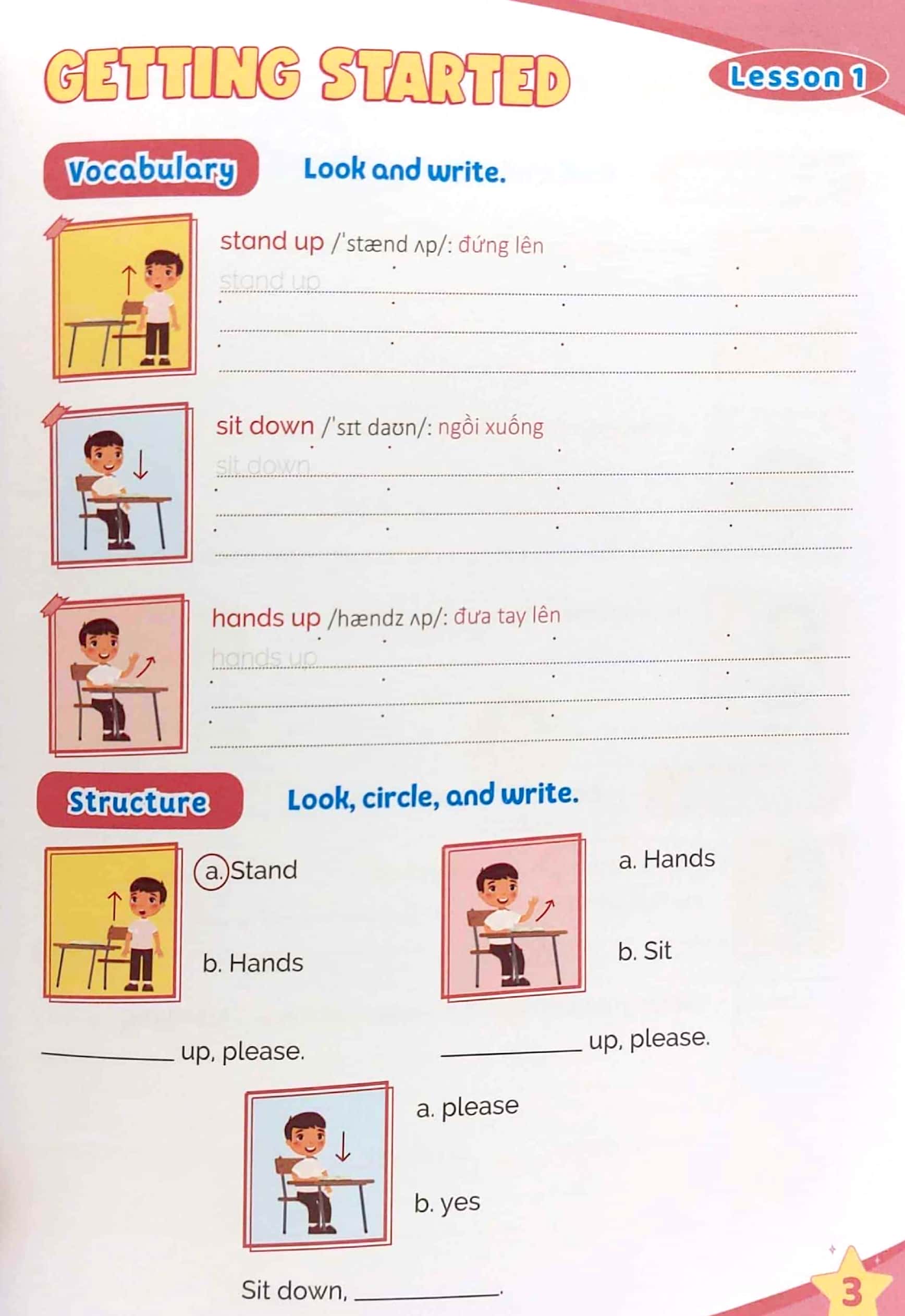 luyện viết và học từ vựng - tiếng anh 3 (notebook) - Ảnh 4