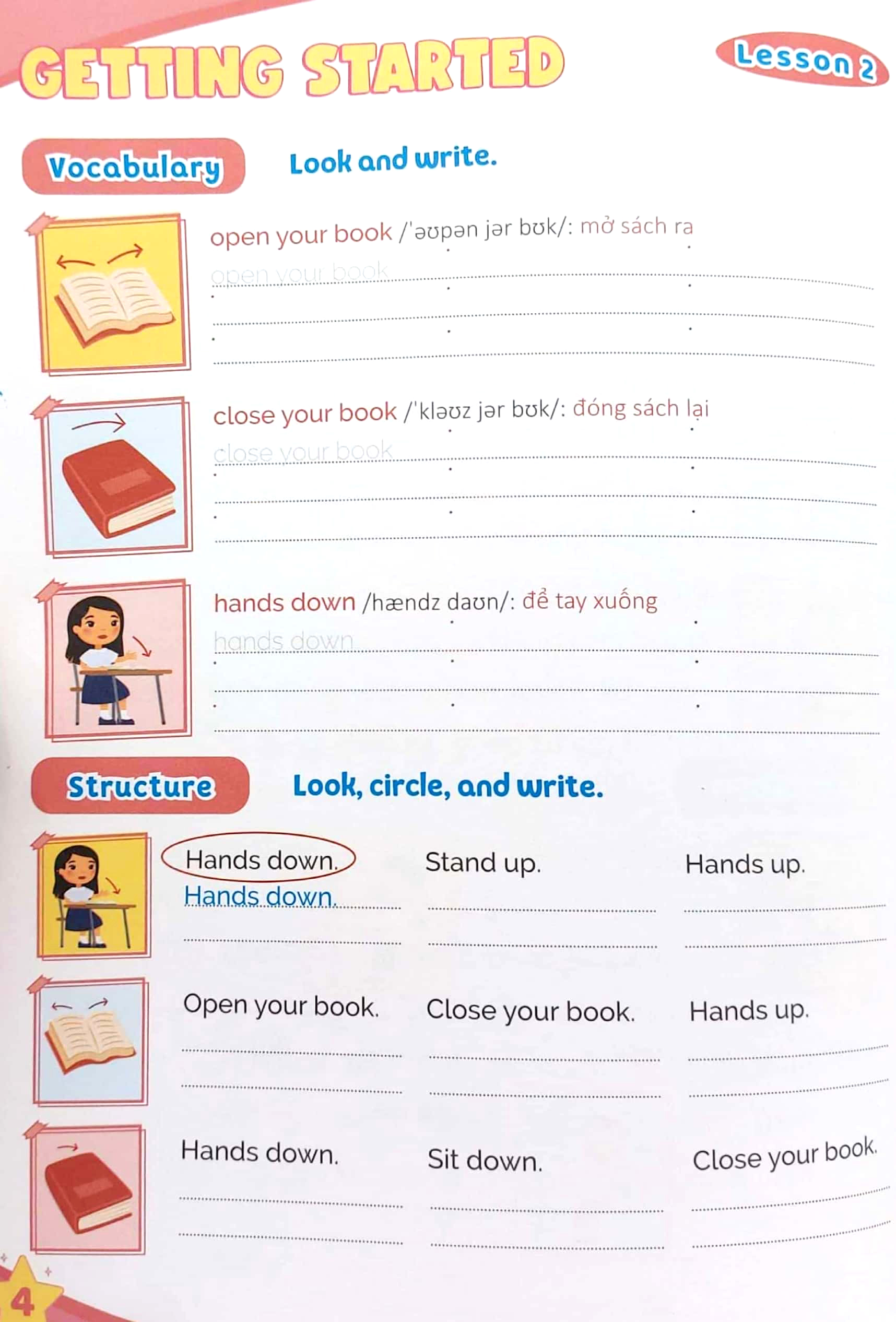 luyện viết và học từ vựng - tiếng anh 3 (notebook) - Ảnh 5