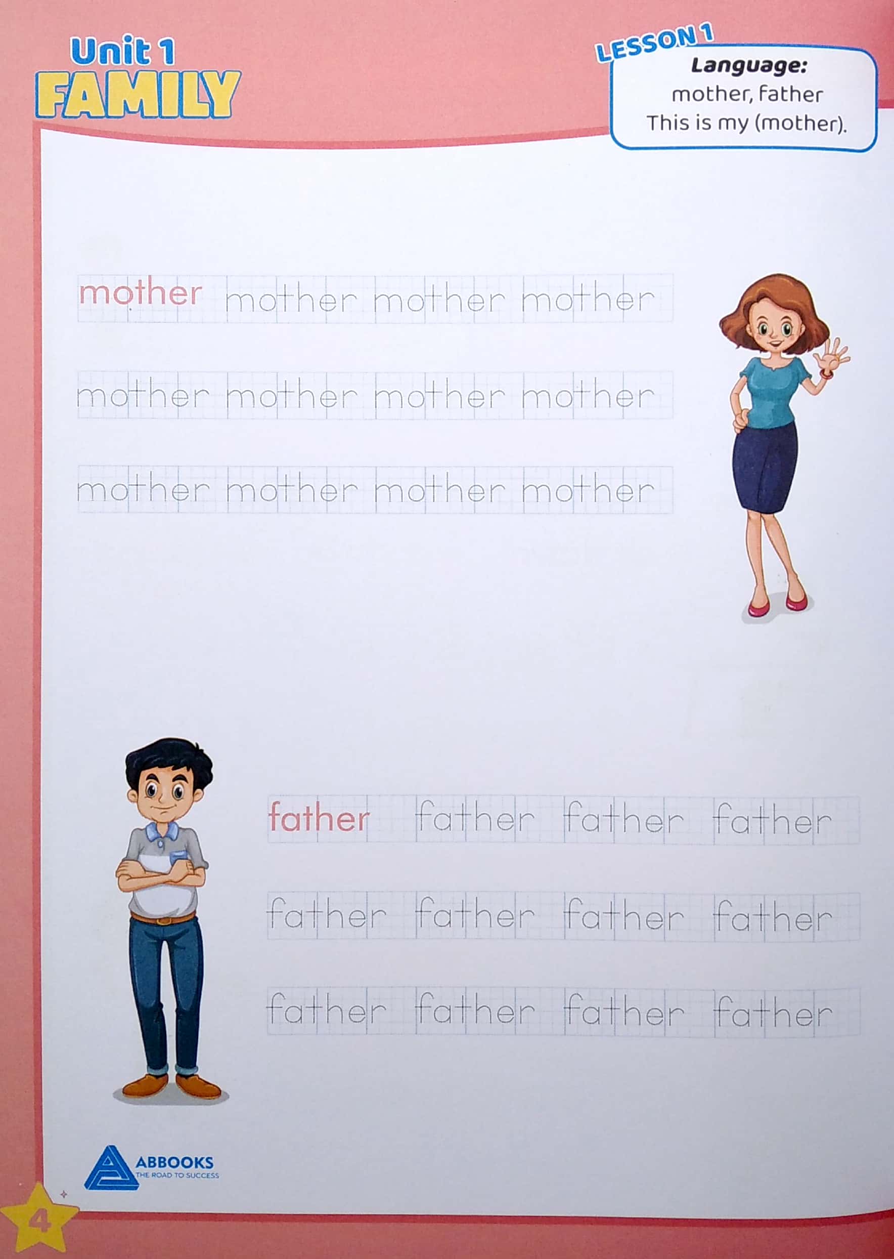 luyện viết và học từ vựng tiếng anh lớp 1 - notebook - Ảnh 5