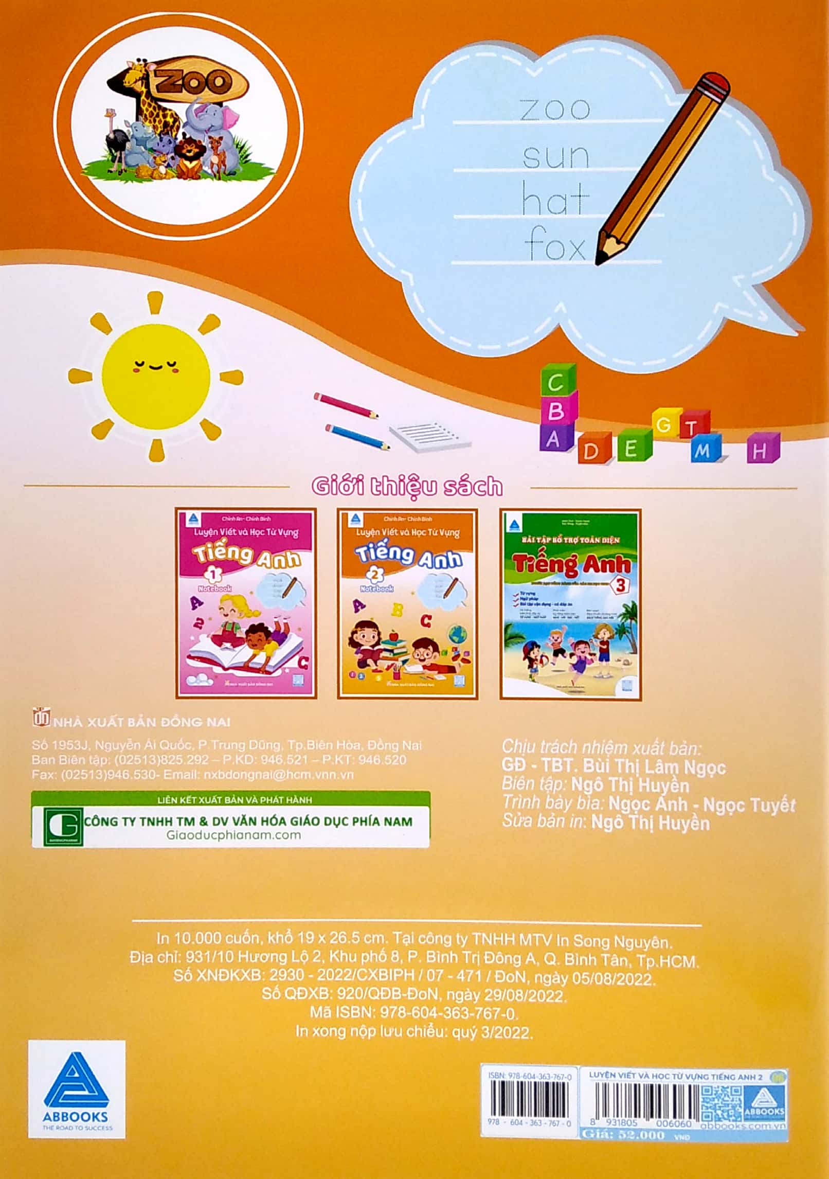 luyện viết và học từ vựng tiếng anh lớp 2 - notebook - Ảnh 6