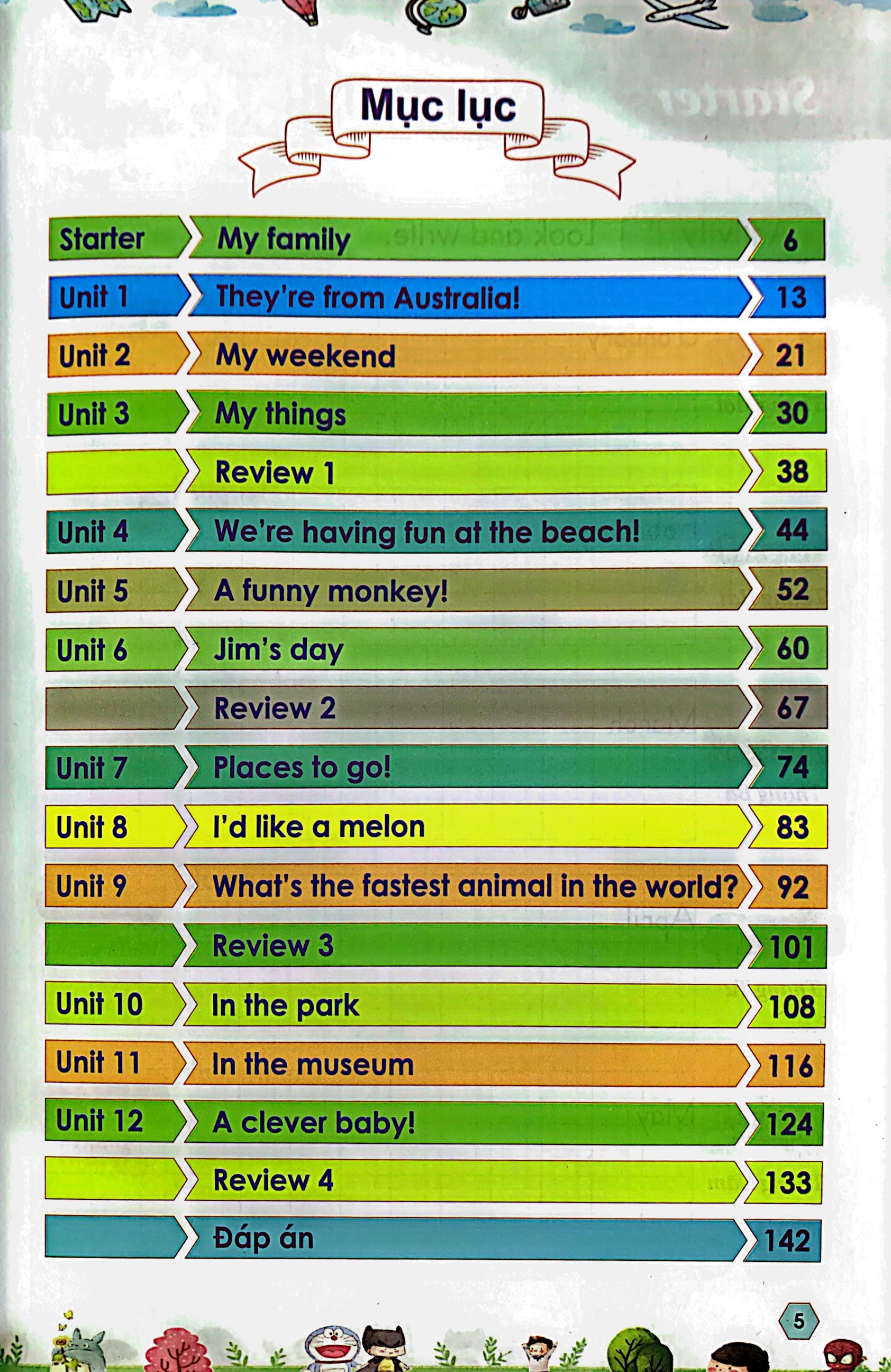 luyện viết và học từ vựng tiếng anh lớp 4 - theo chương trình family and friends (special edition) - Ảnh 5