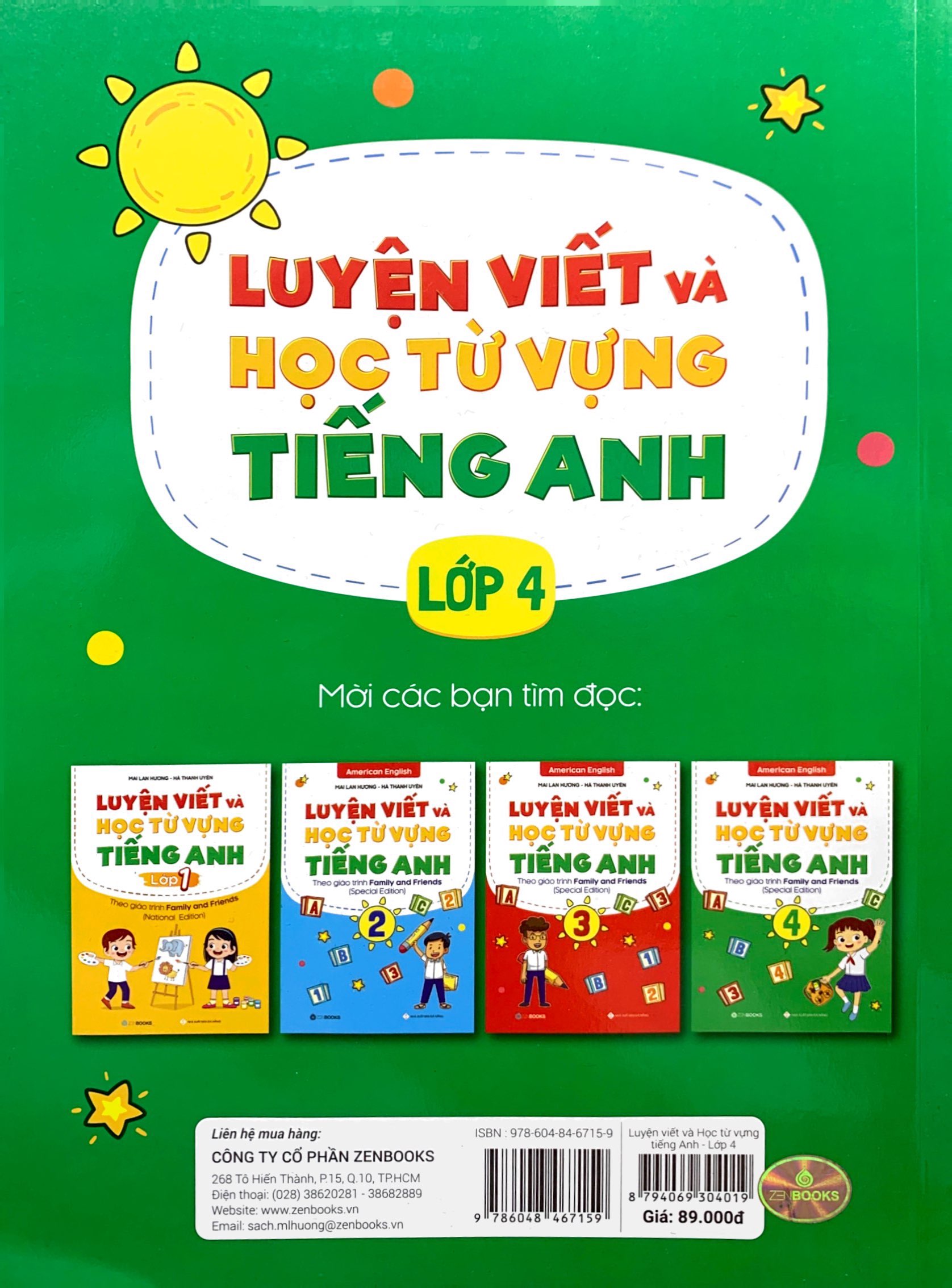 luyện viết và học từ vựng tiếng anh lớp 4 - theo chương trình family and friends (special edition) - Ảnh 7