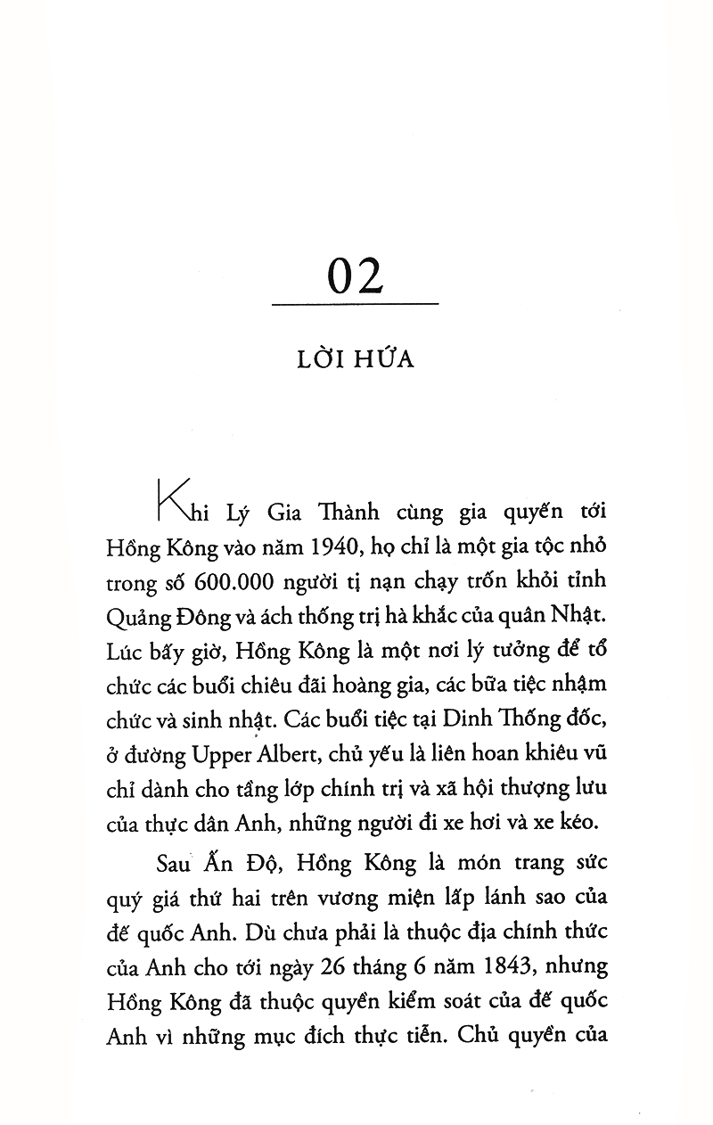 lý gia thành - “ông chủ của những ông chủ” trong giới kinh doanh hồng kông (tái bản 2017) - Ảnh 13