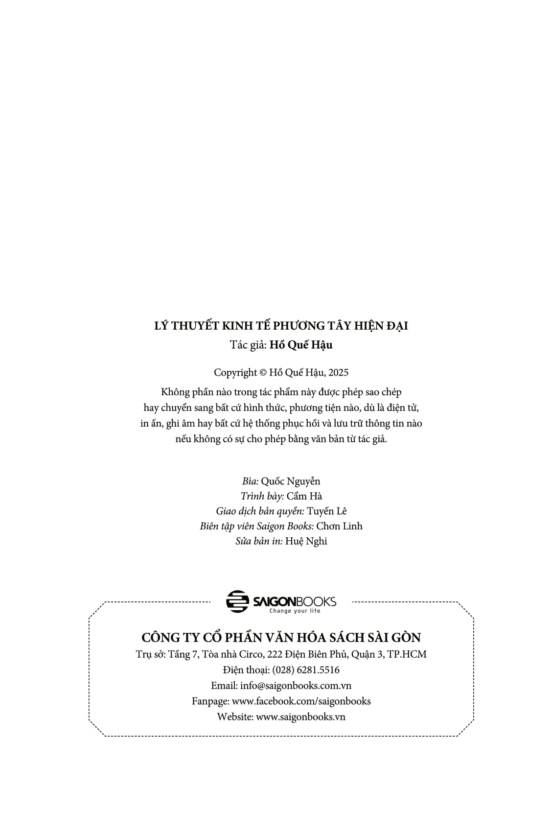 Lý Thuyết Kinh Tế Phương Tây Hiện Đại - Ảnh 8