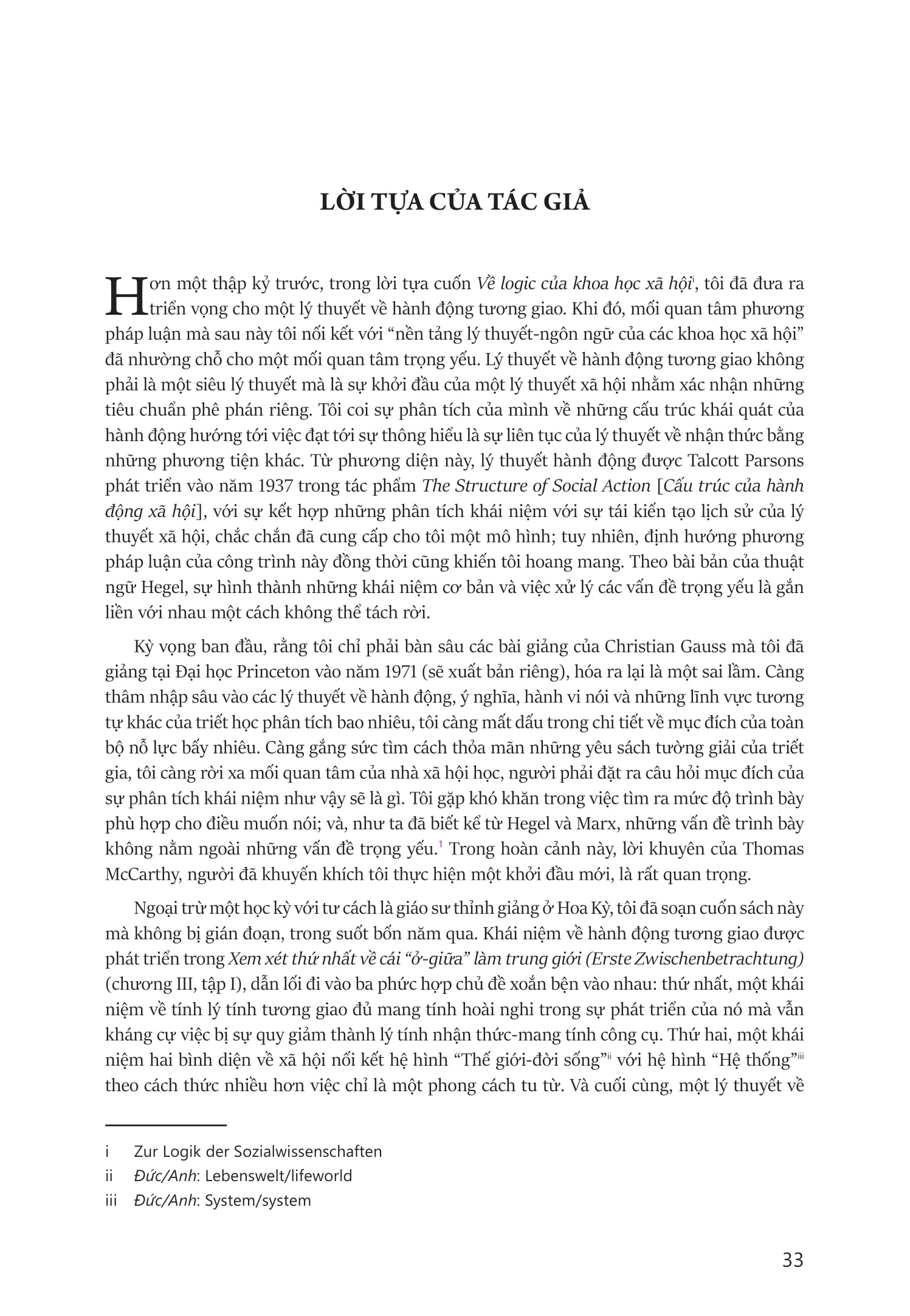 Lý Thuyết Về Hành Động Tương Giao - Theorie Des Kommunikativen Handelns - Bìa Cứng - Ảnh 6