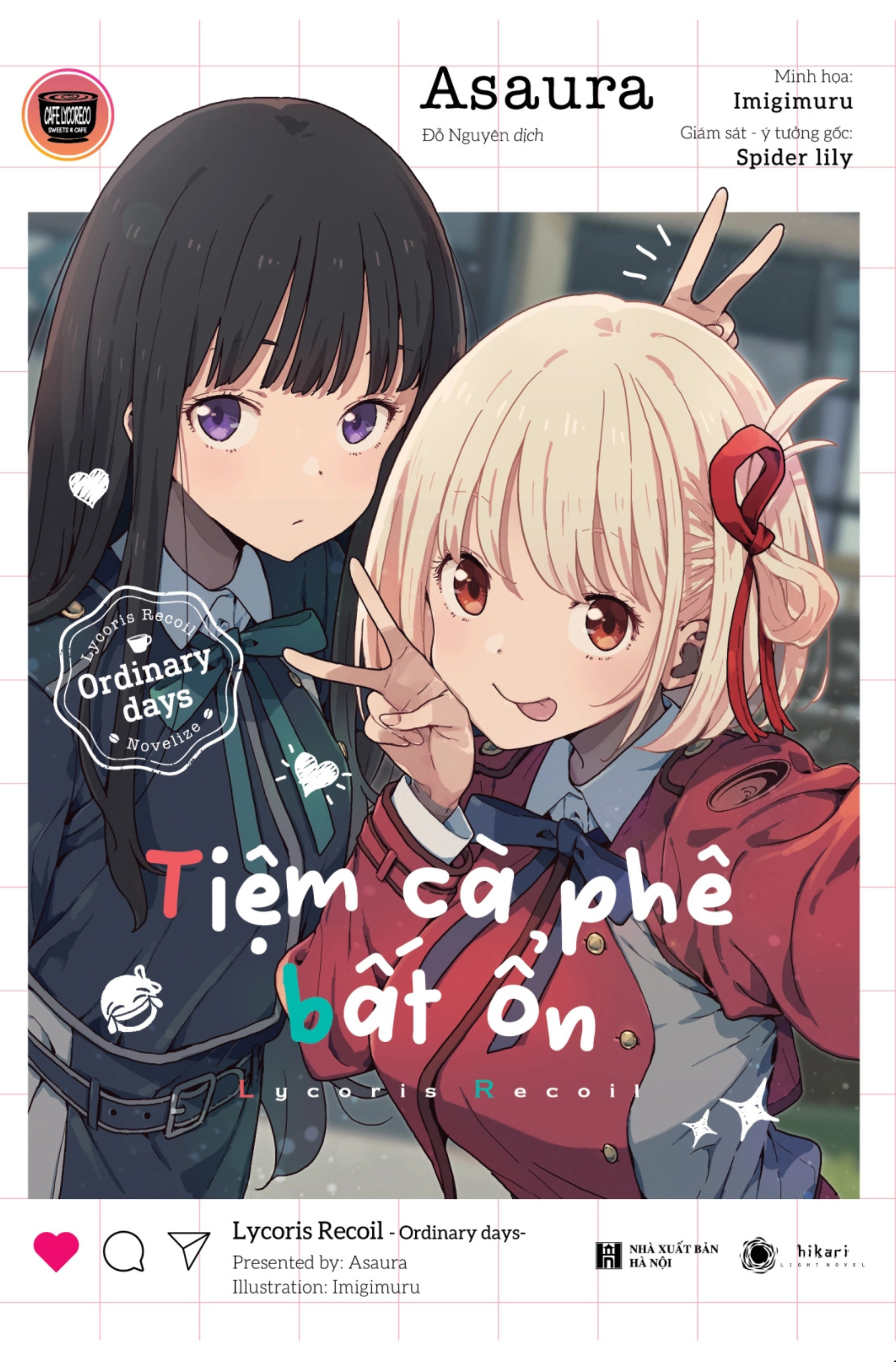 Lycoris Recoil - Ordinary Days - Tiệm Cà Phê Bất Ổn - Tặng Kèm Bookmark + Poster - Ảnh 2