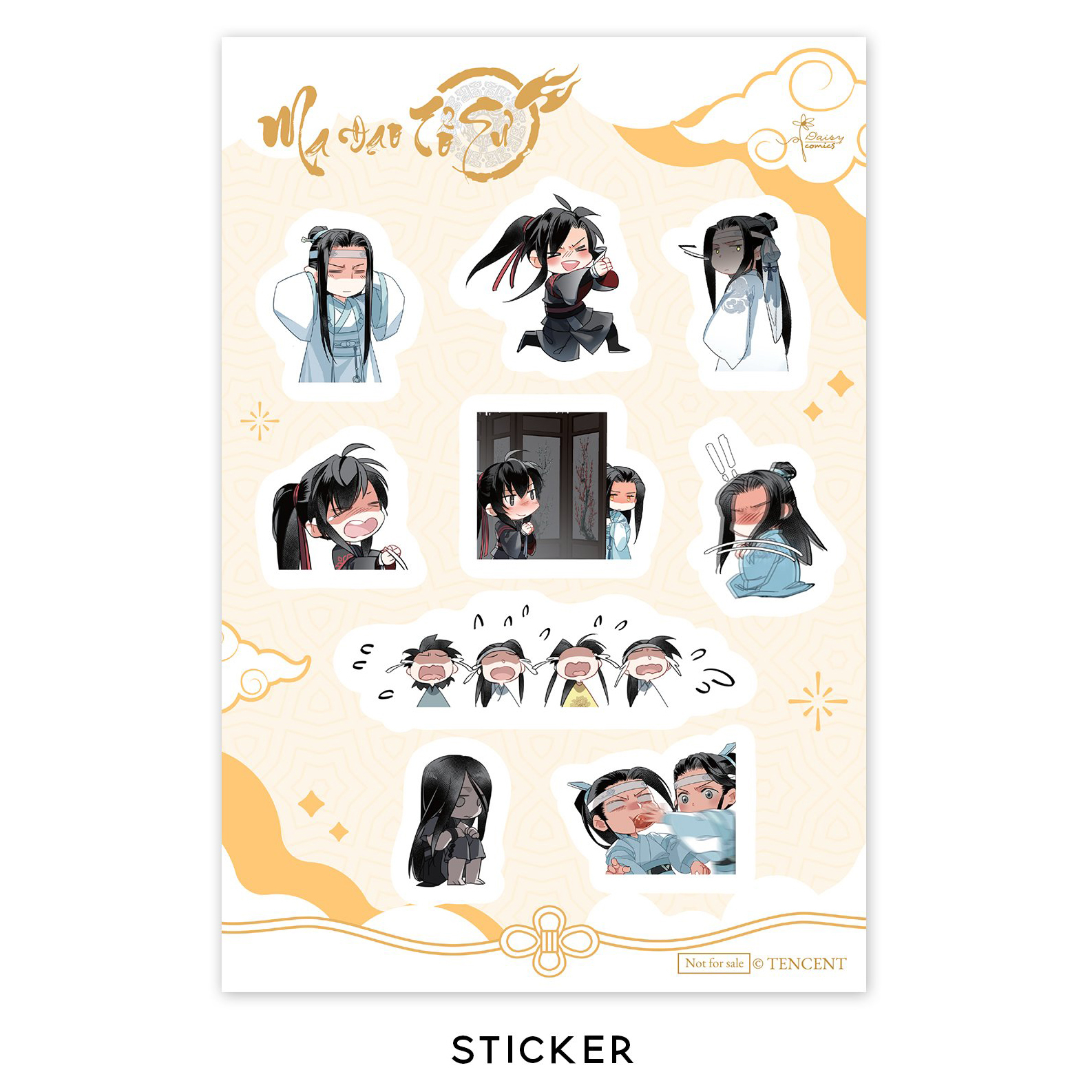 ma đạo tổ sư - bản truyện tranh - tập 6 - tặng kèm set sticker - Ảnh 6