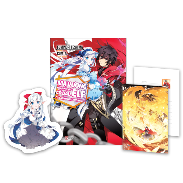 ma vương tôi đây nên yêu cô dâu elf của mình như thế nào? - tập 4 - tặng kèm bookmark + postcard