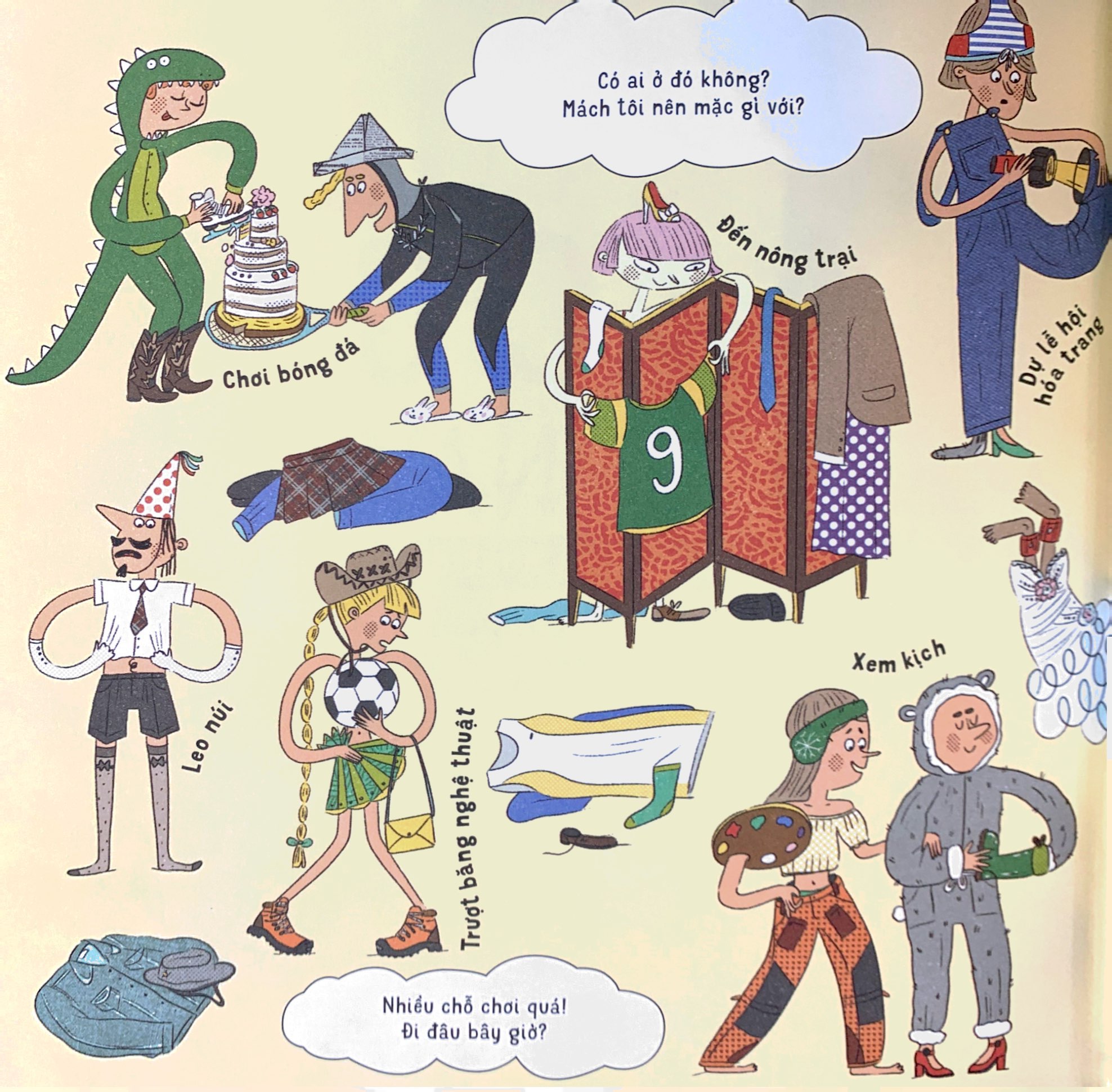 mặc gì hôm nay? - phù hợp với hoạt động - Ảnh 4