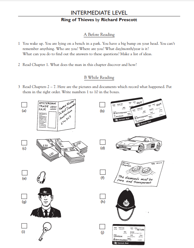 macmillan readers - intermediate reader: ring of thieves - Ảnh 2