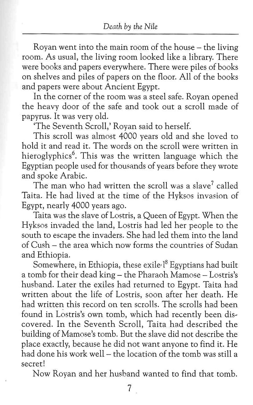 macmillan readers - intermediate reader: seventh scroll - Ảnh 5