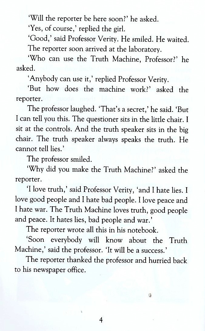 macmillan readers: the truth machine: beginner - Ảnh 4