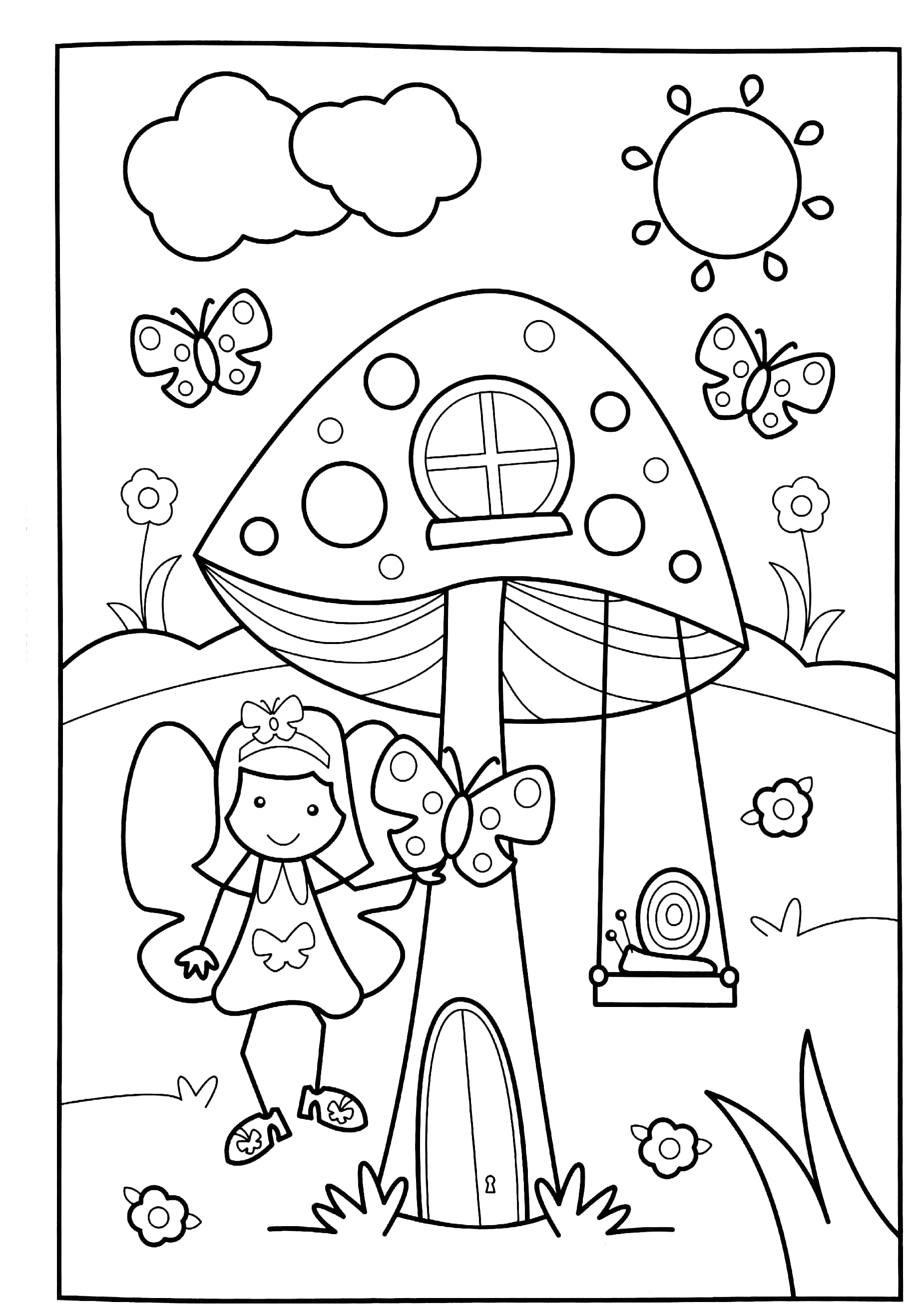 magic paint palette - fairies & flowers - Ảnh 6