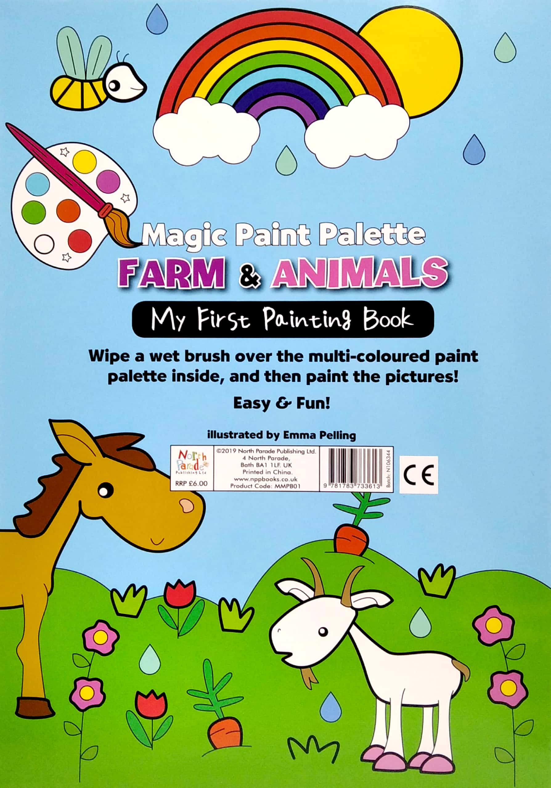 magic paint palette - farm & animals - Ảnh 10