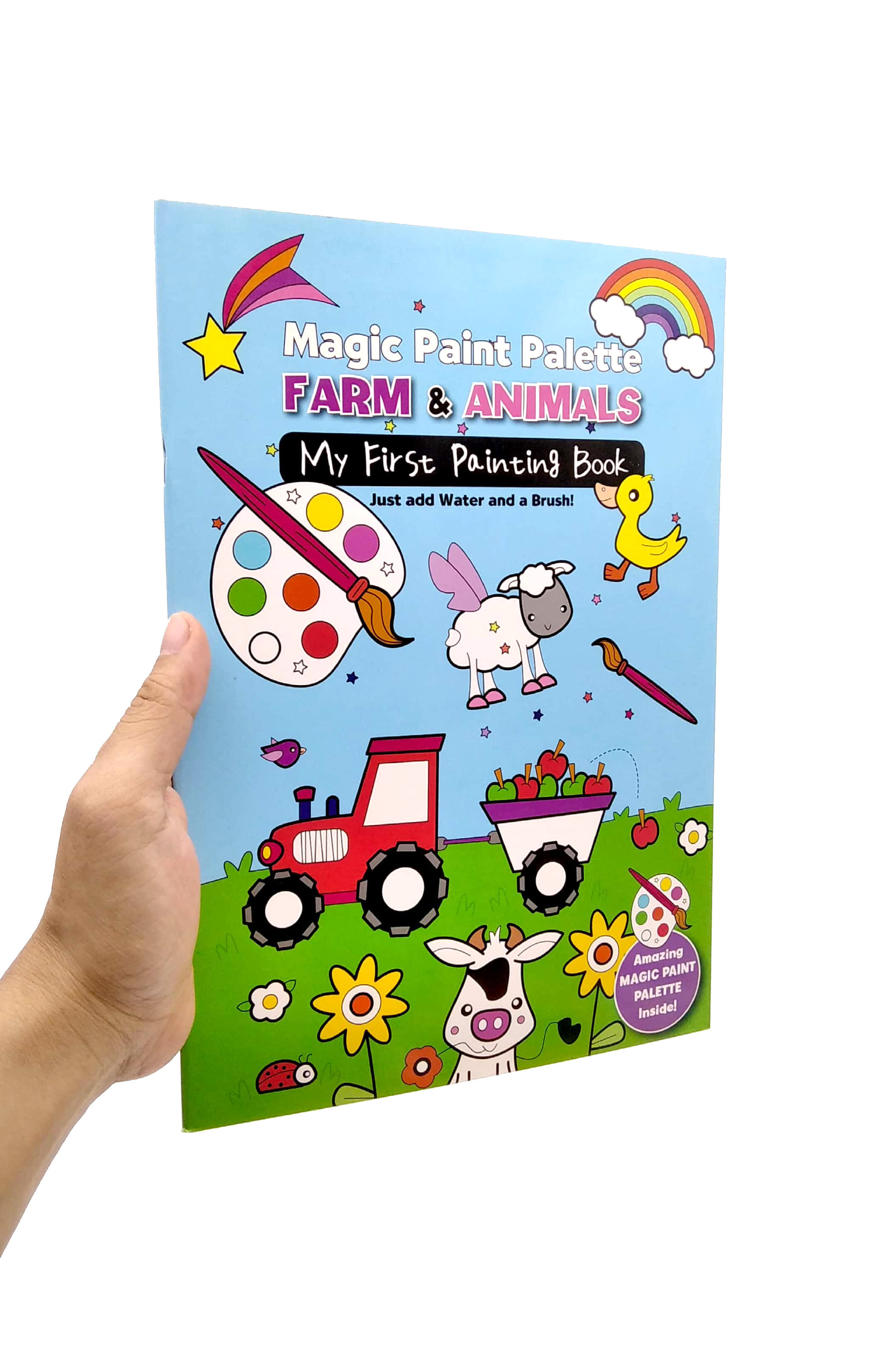magic paint palette - farm & animals - Ảnh 11