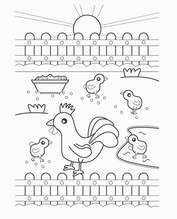 magic paint palette - farm & animals - Ảnh 4