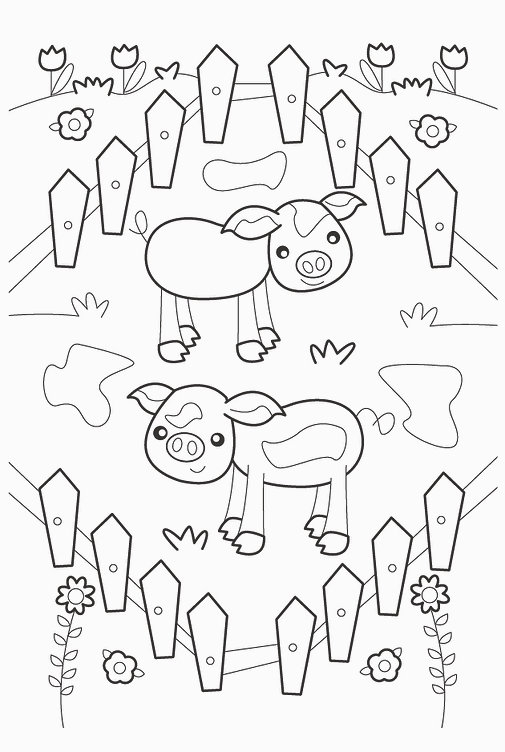 magic paint palette - farm & animals - Ảnh 5