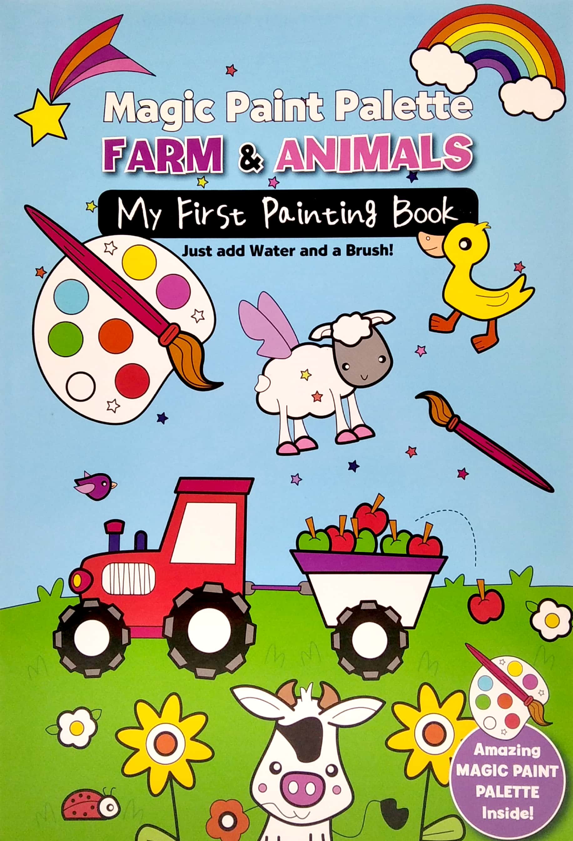 magic paint palette - farm & animals - Ảnh 6