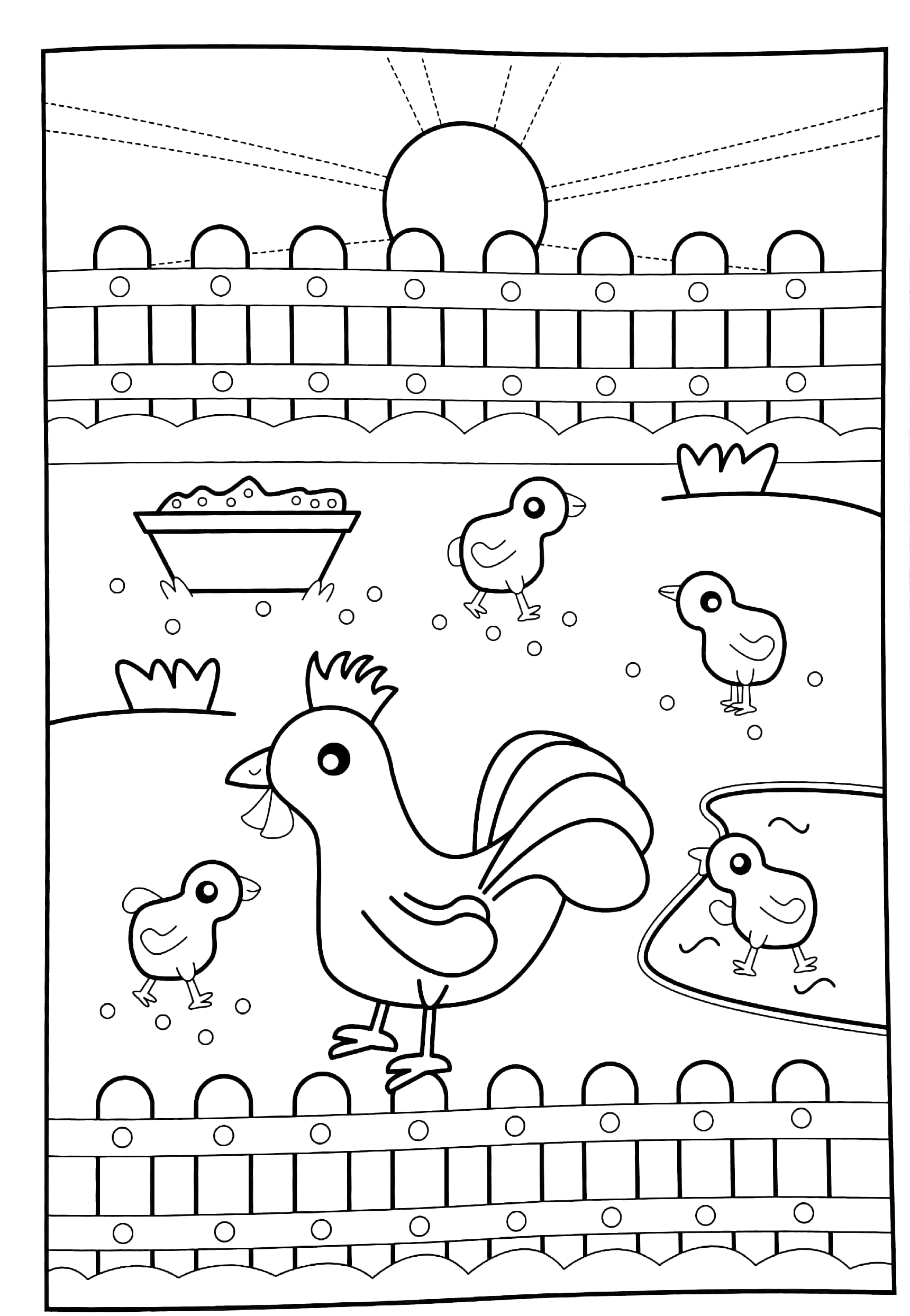 magic paint palette - farm & animals - Ảnh 8