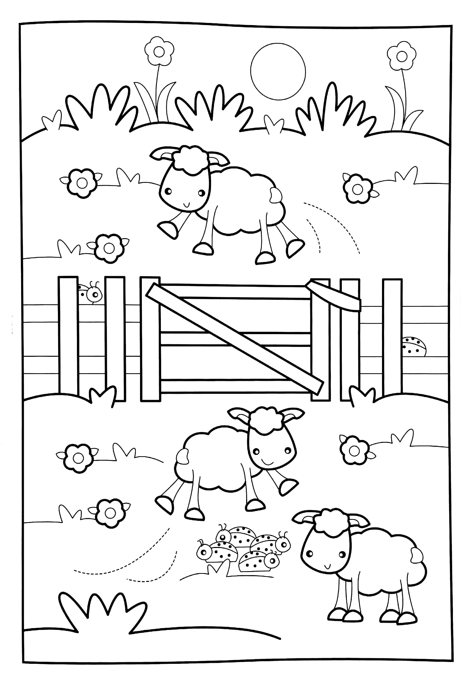 magic paint palette - farm & animals - Ảnh 9