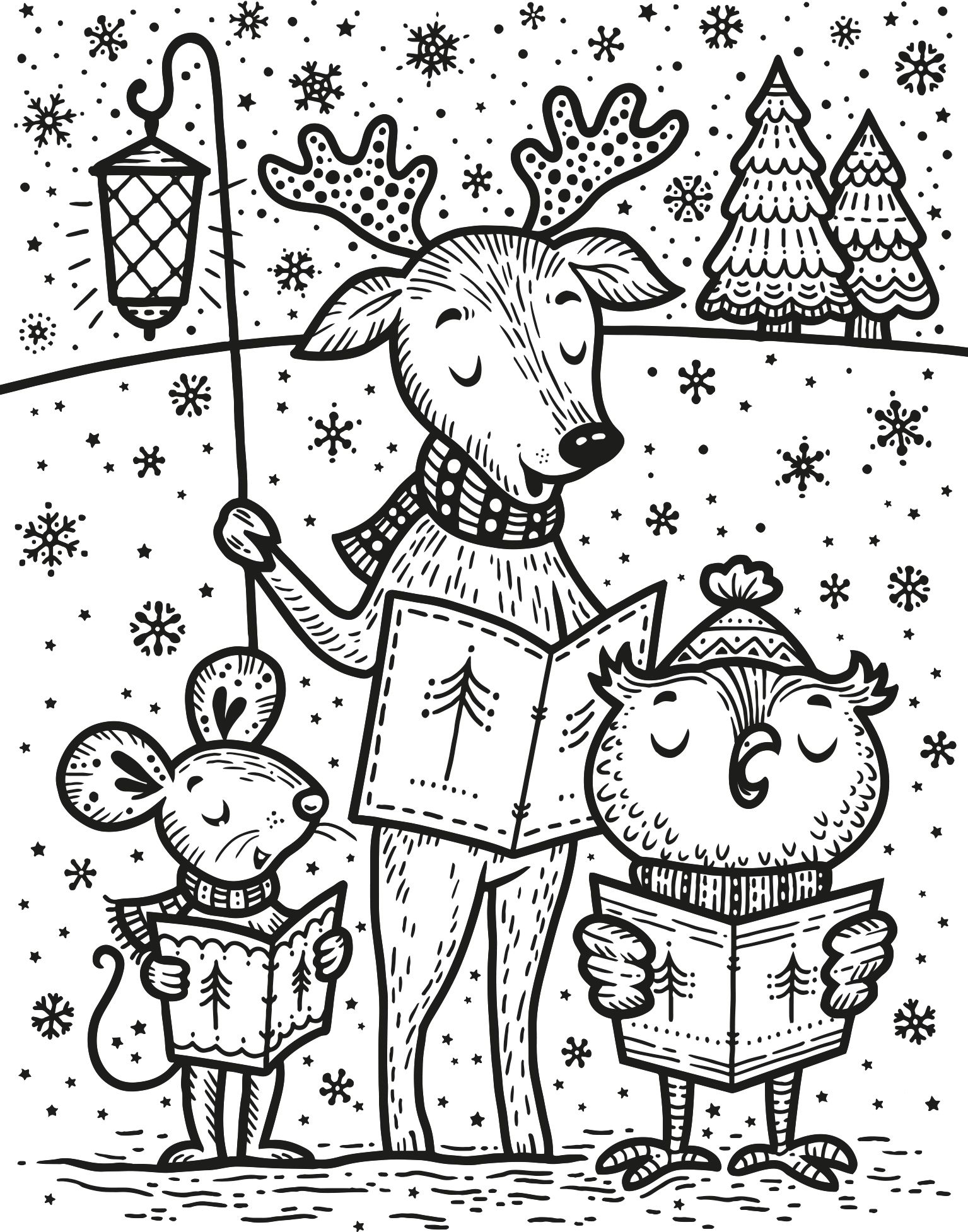 magic painting christmas cards - Ảnh 4