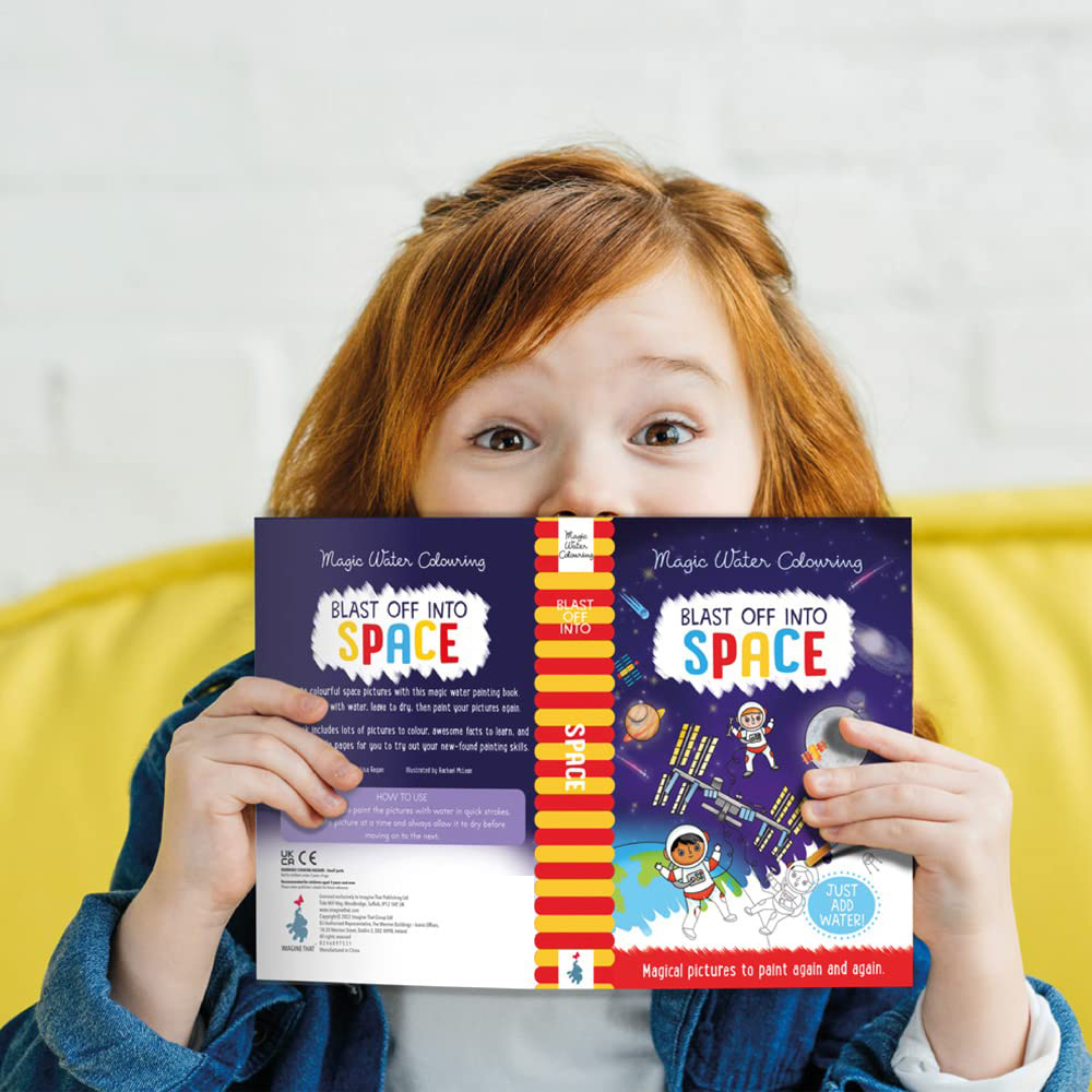 magic water colouring - blast off into space - Ảnh 6