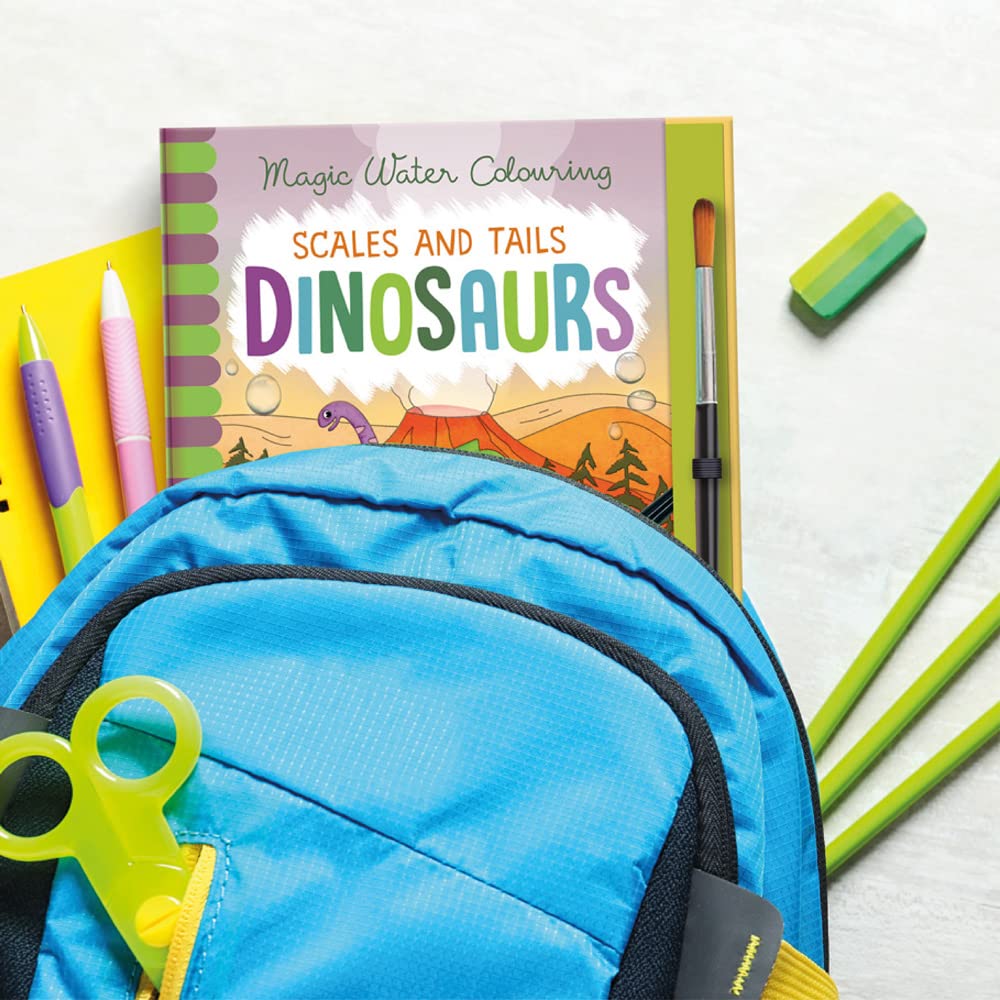 magic water colouring - scales and tails - dinosaurs - Ảnh 5
