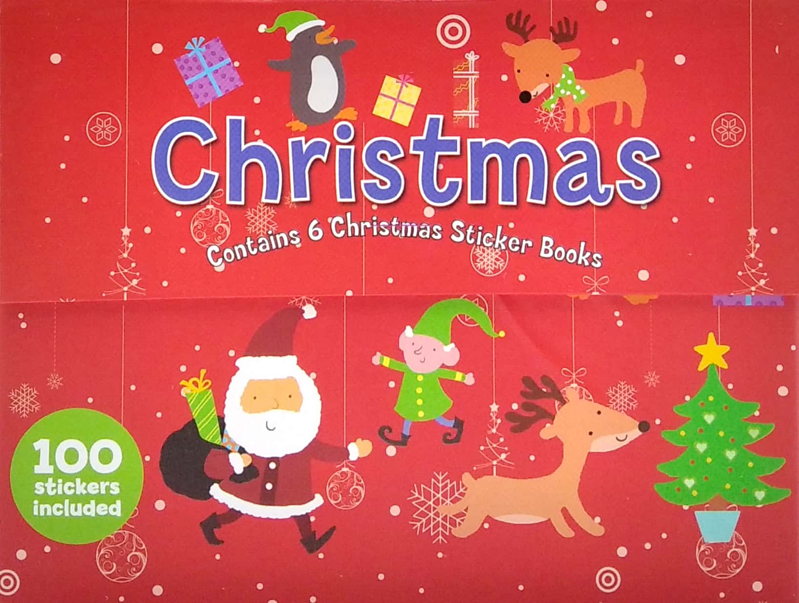magnetic mini sticker books - xmas red - Ảnh 3