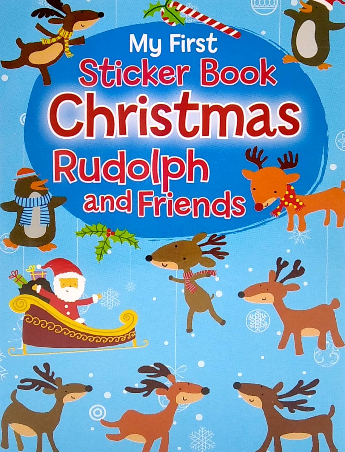 magnetic mini sticker books - xmas red - Ảnh 9