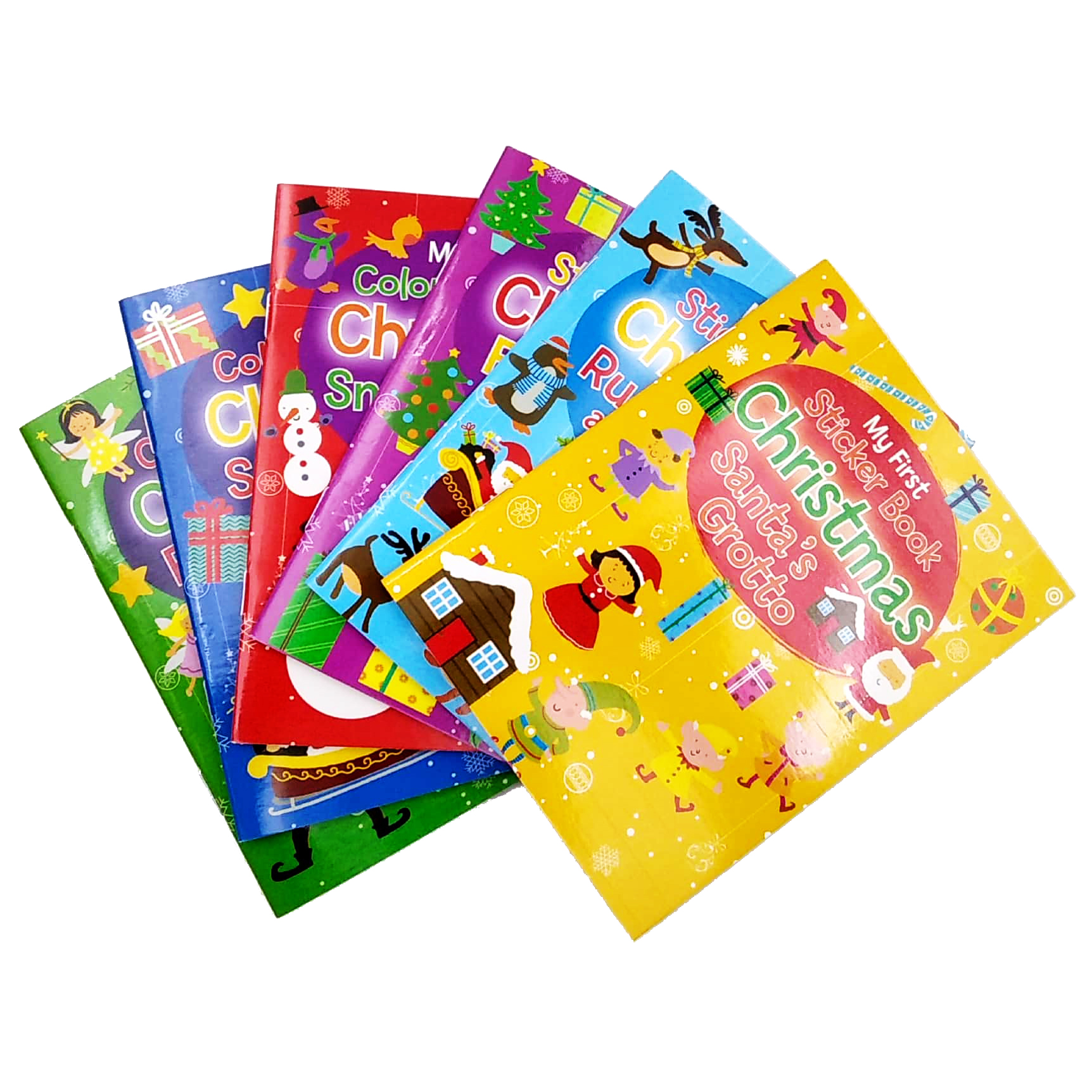magnetic mini sticker books - xmas white - Ảnh 10