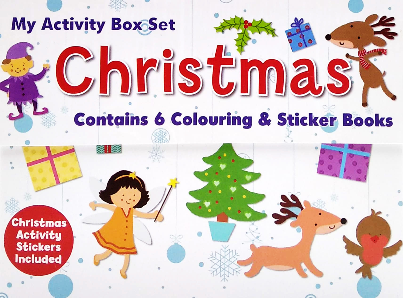 magnetic mini sticker books - xmas white - Ảnh 3