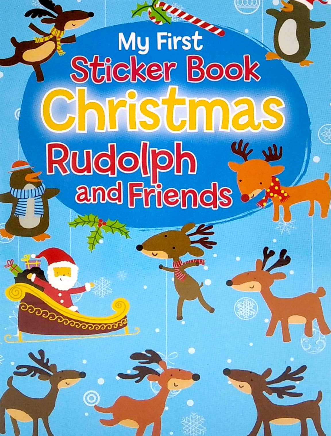 magnetic mini sticker books - xmas white - Ảnh 9