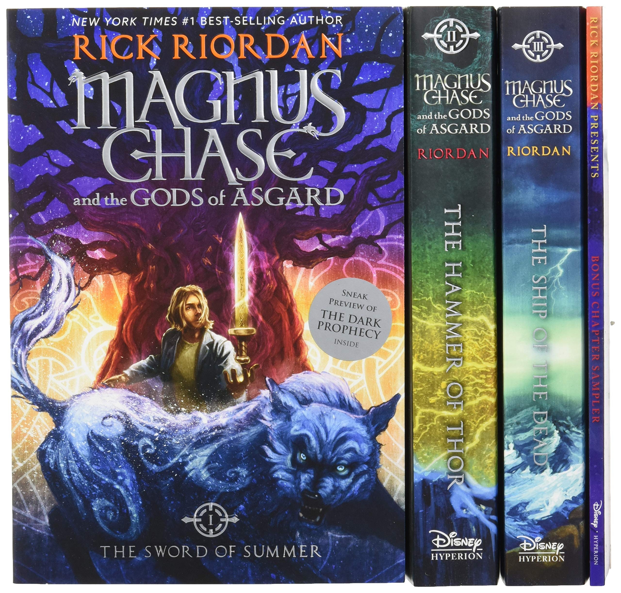 magnus chase and the gods of asgard paperback boxed set - Ảnh 4