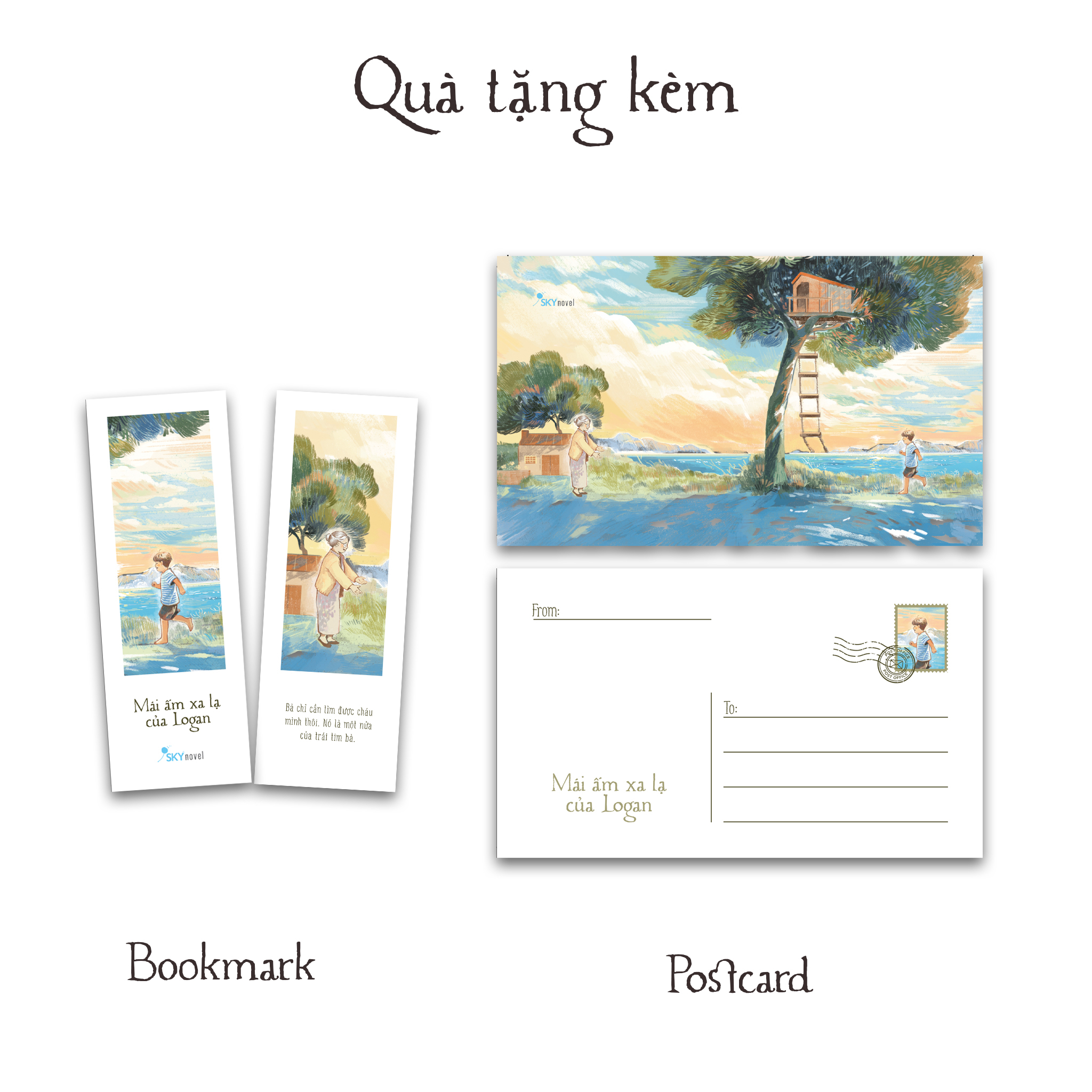 mái ấm xa lạ của logan - tặng kèm bookmark + postcard - Ảnh 3