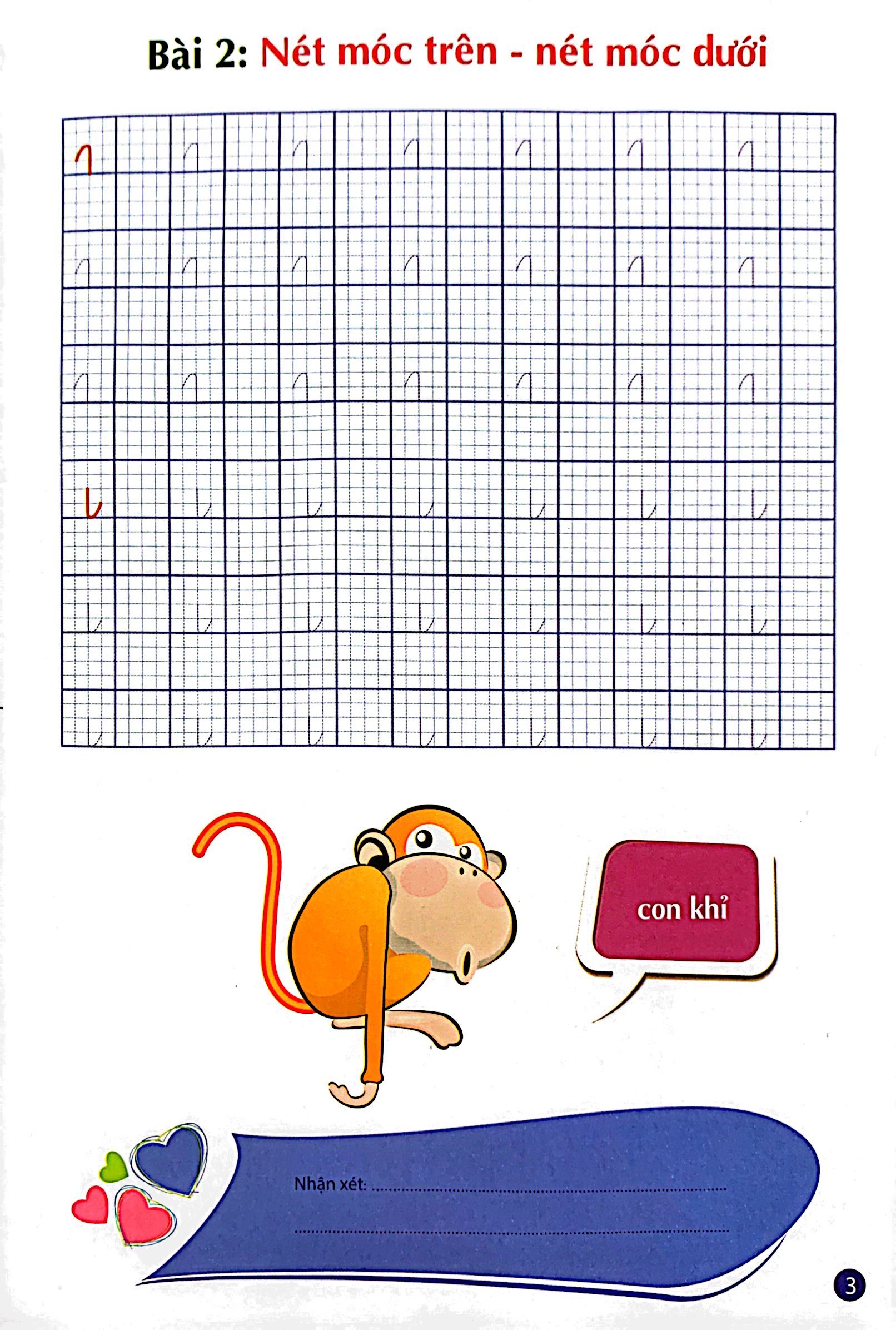 mai bé vào lớp 1 - bé tập tô chữ cái (2021) - Ảnh 4